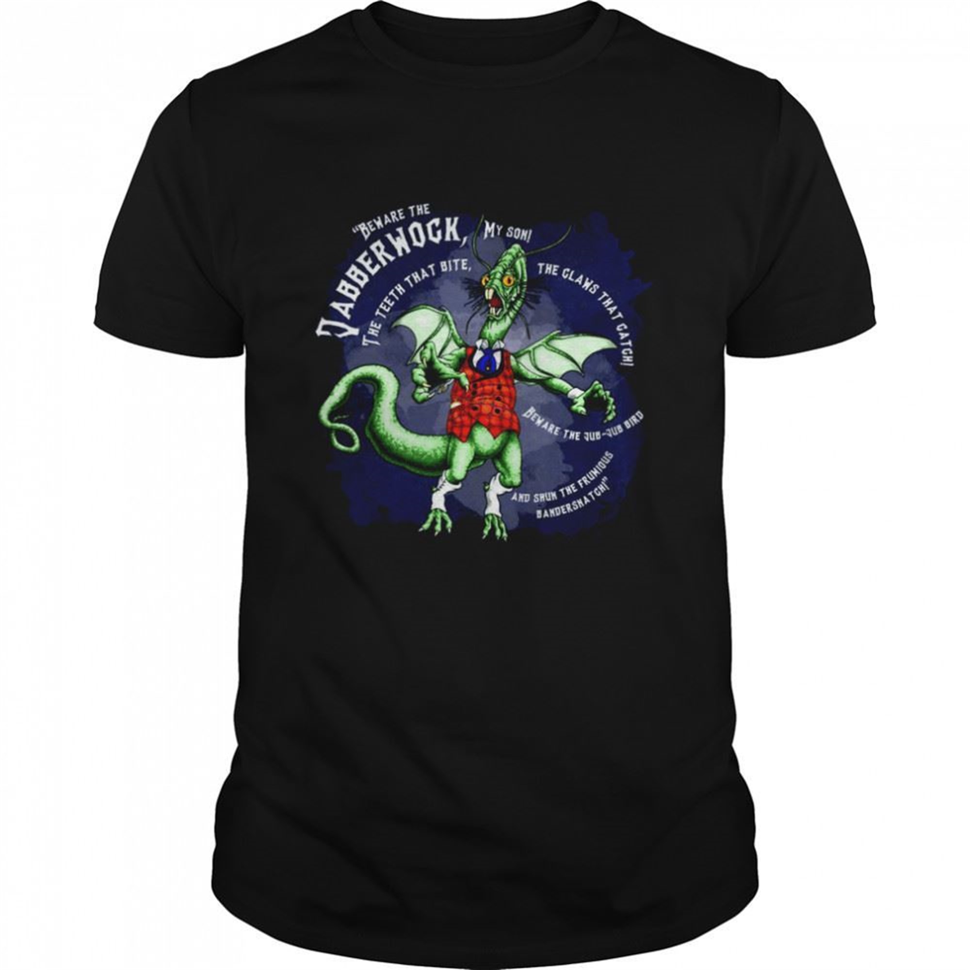 Jabberwocky Wh Horror Monster In Halloween Shirt