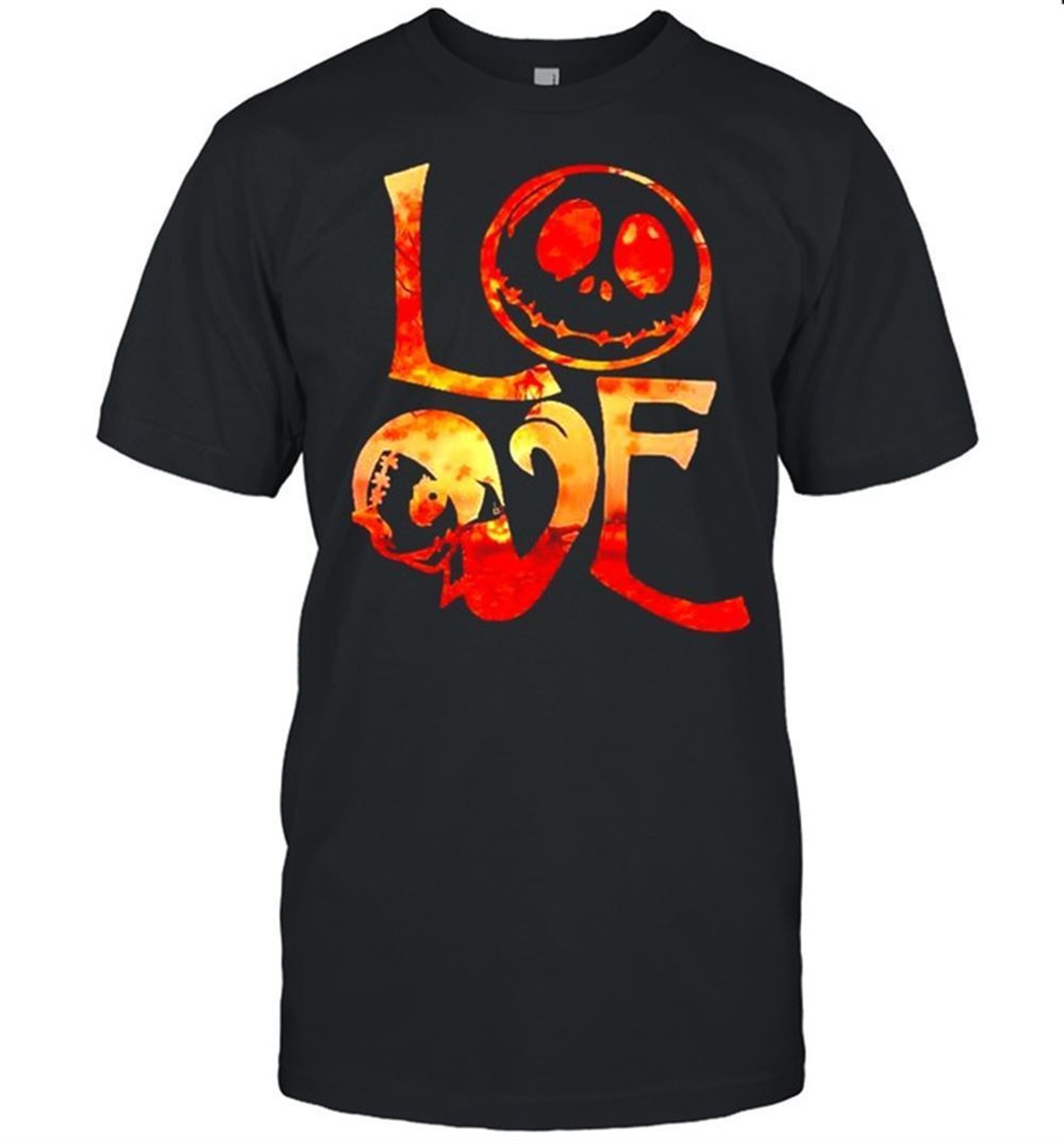 Jack Skeleton Love Halloween Shirt