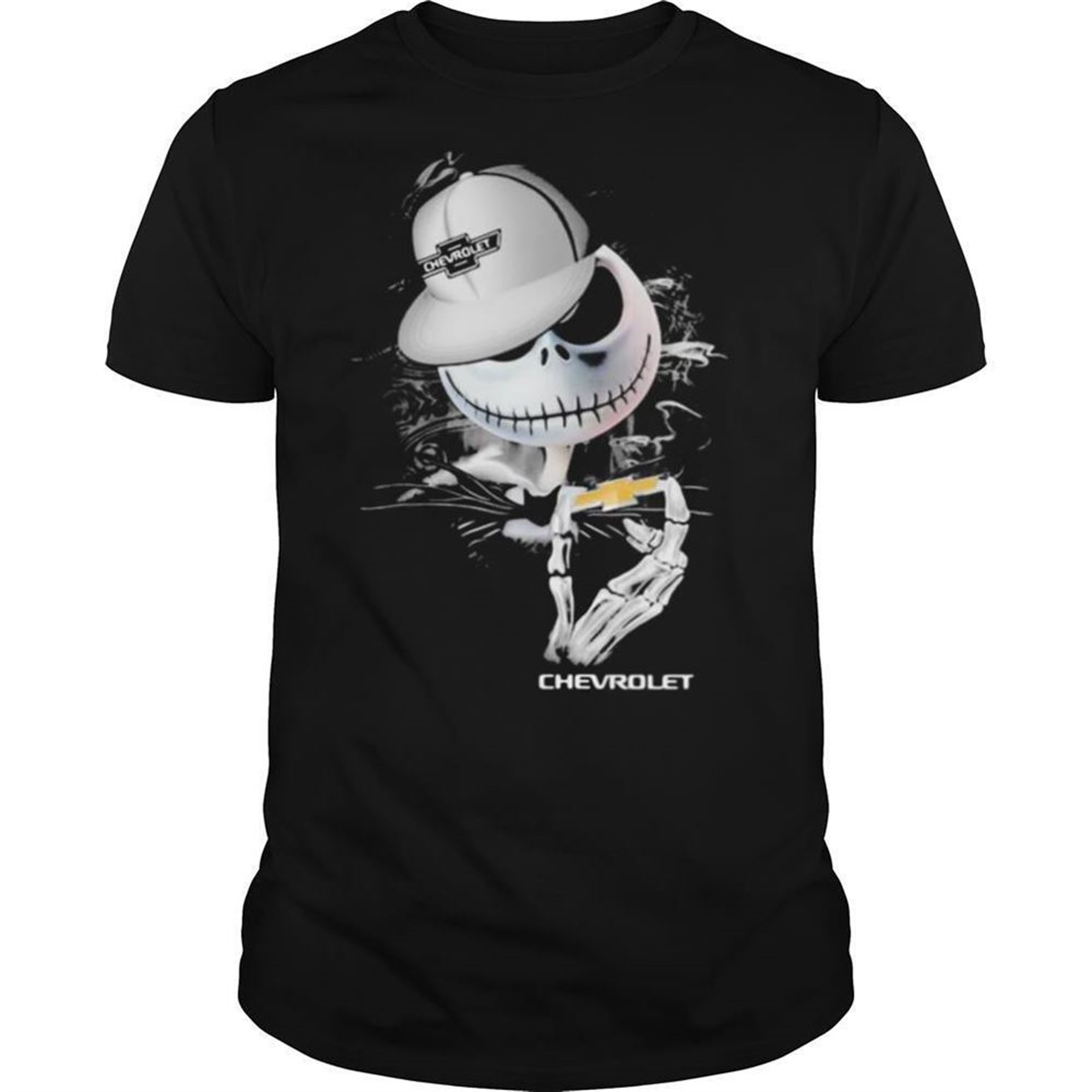 Jack Skellington Chevrolet Logo Halloween Shirt