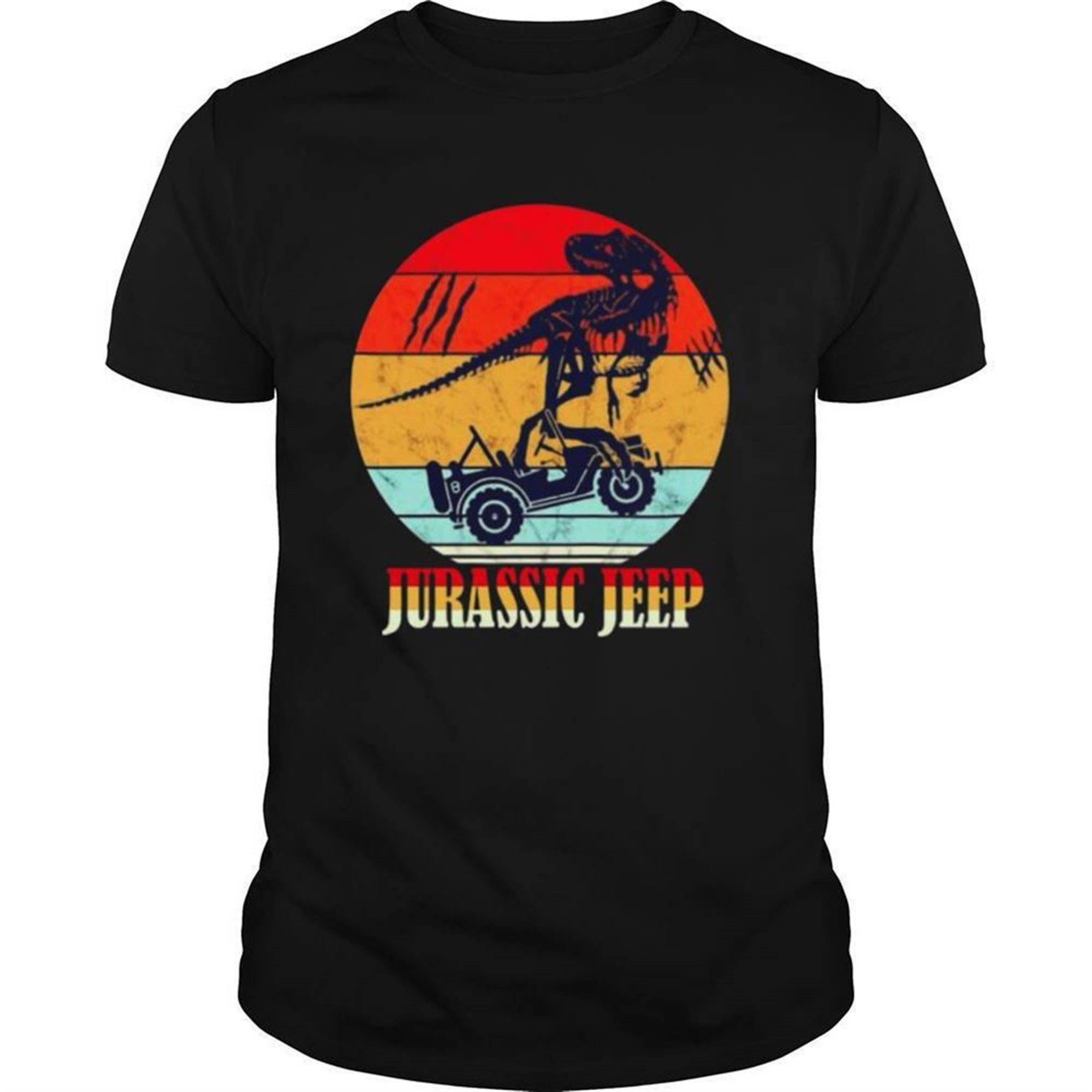 Jurassic Jeep Vintage Halloween Shirt
