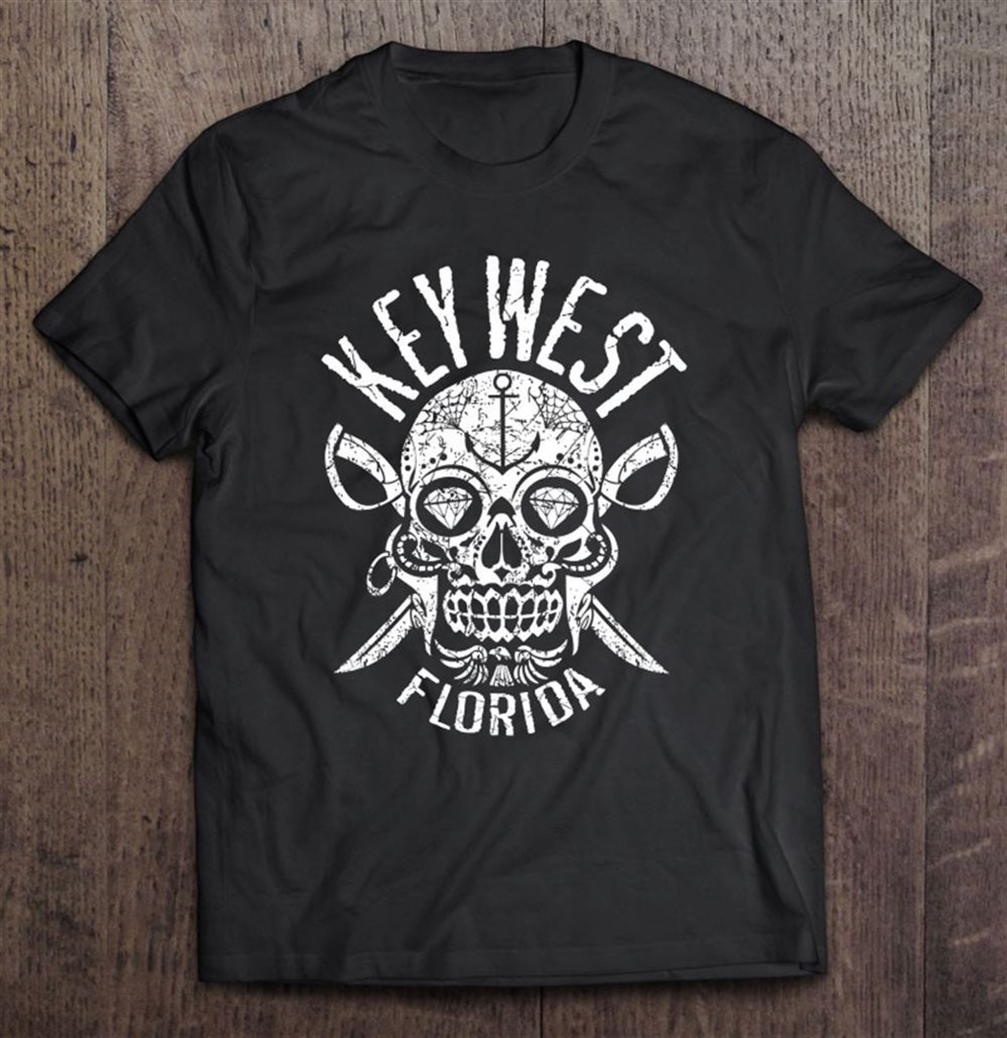 Key West Florida Halloween Sugar Skull Day Of The Dead