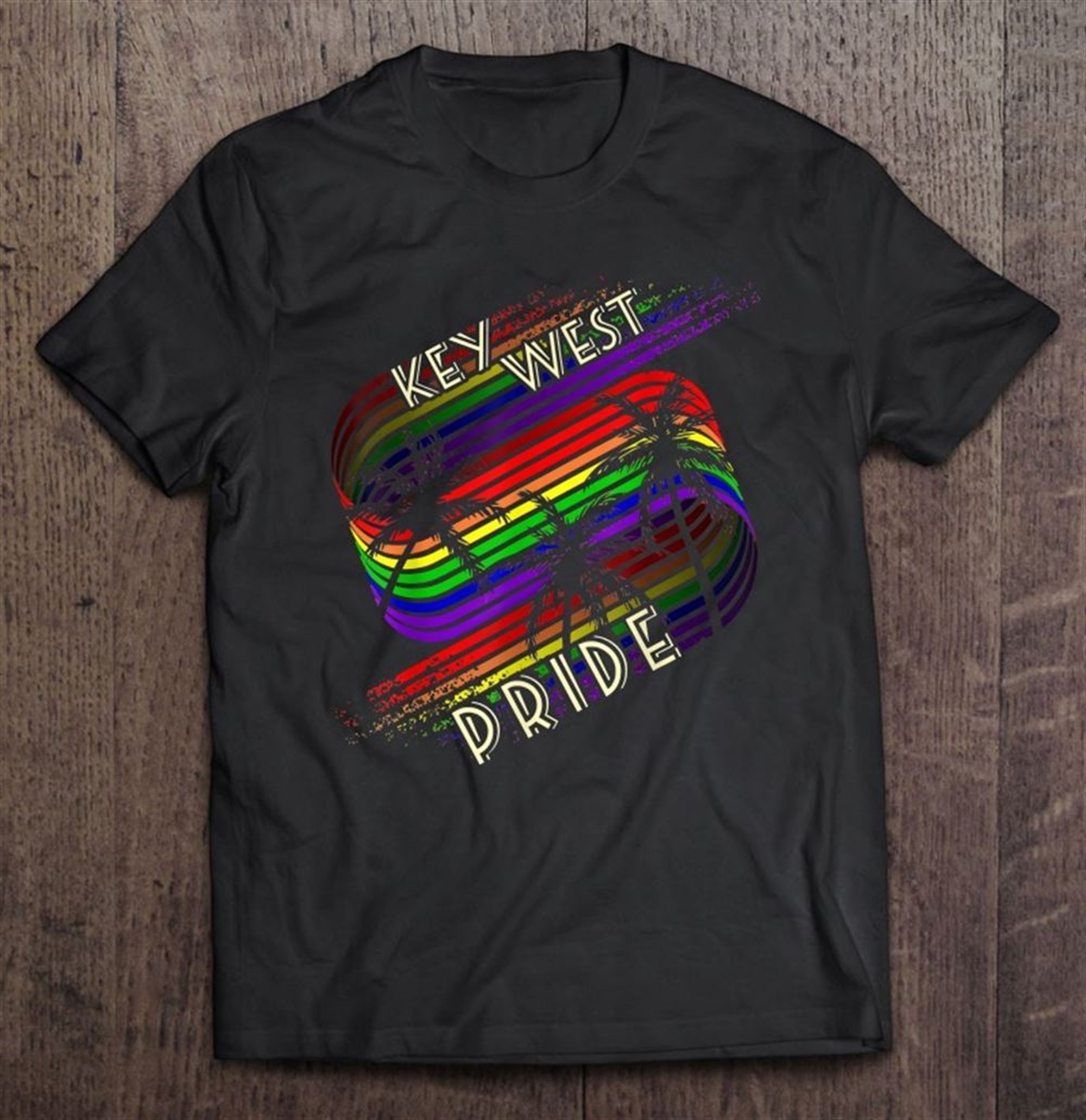 Key West Pride Gay Pride Lgbtq Rainbow Palm Trees Gifts For Men And Women Gift Halloween Day Thank