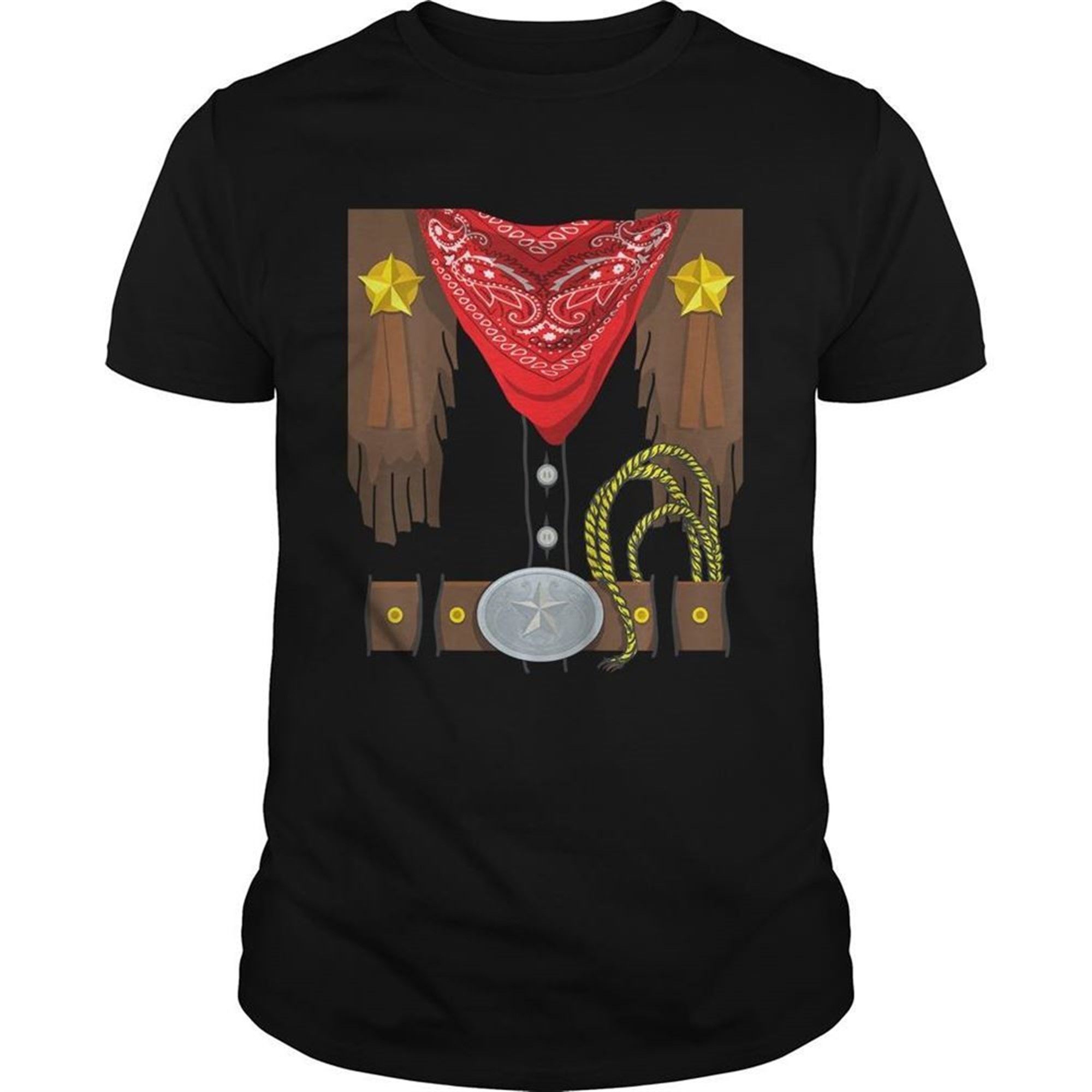 Kids Cowboy Halloween Costume For Boys Girls Easy Sheriffshirt