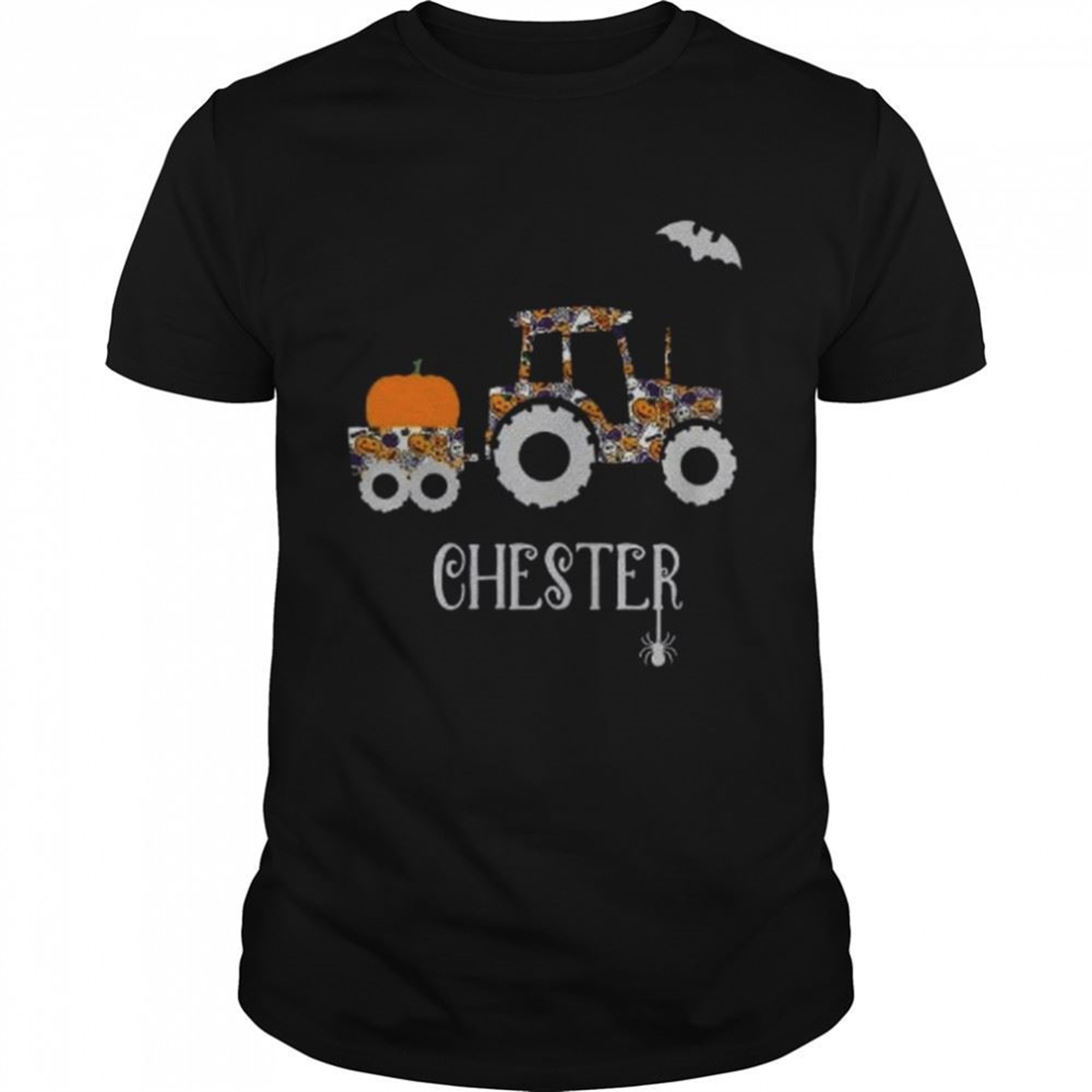 Kids Tractor Halloween T-shirt