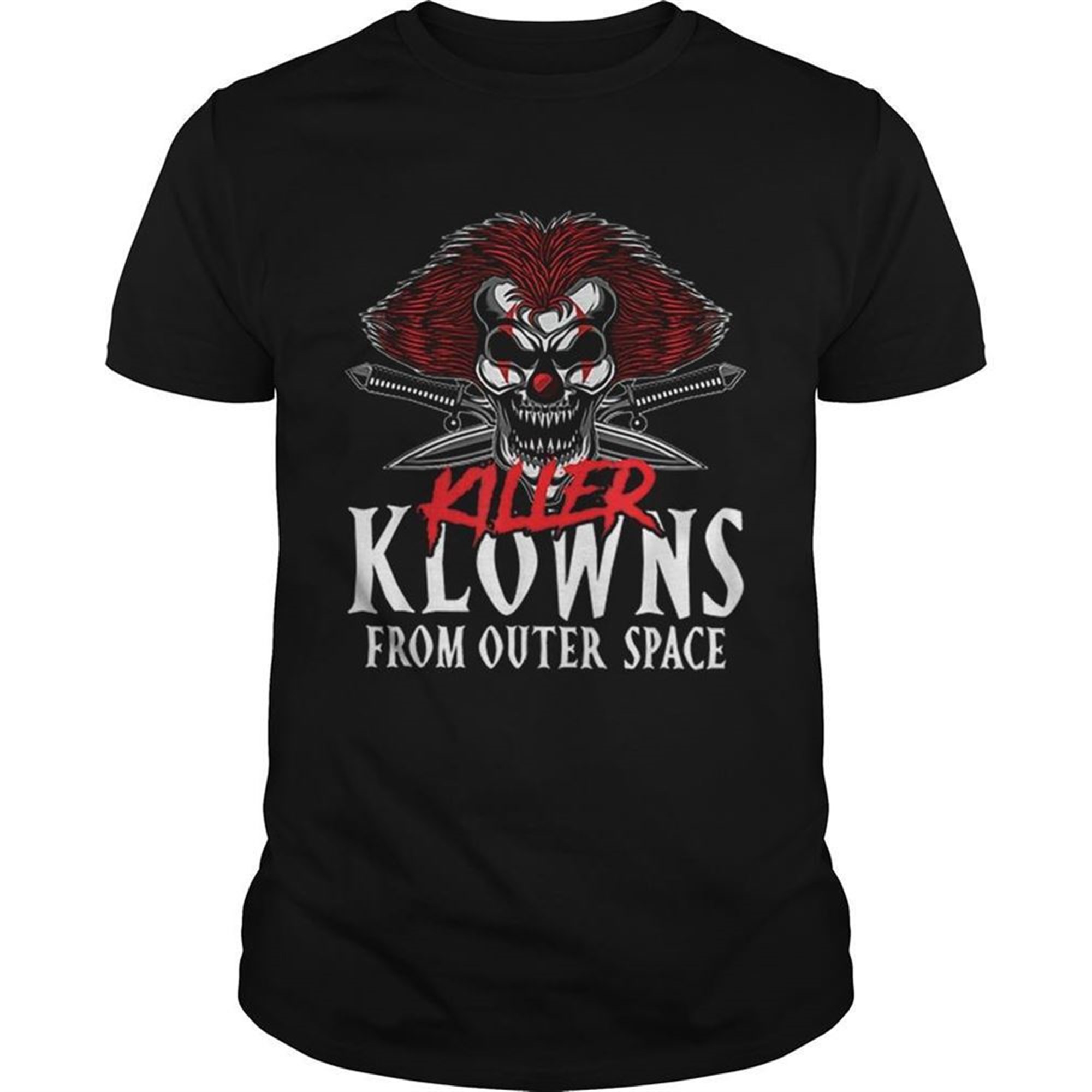 Killer Klowns From Outer Space Scary Clown Halloween Shirt