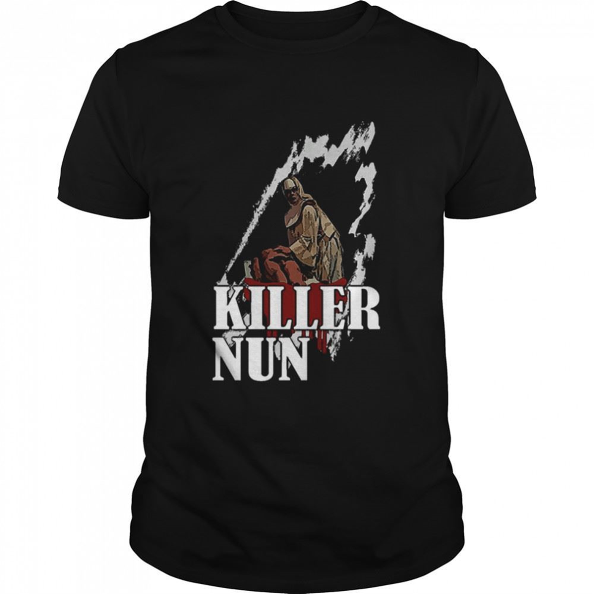 Killer Nun Halloween Horror Shirt