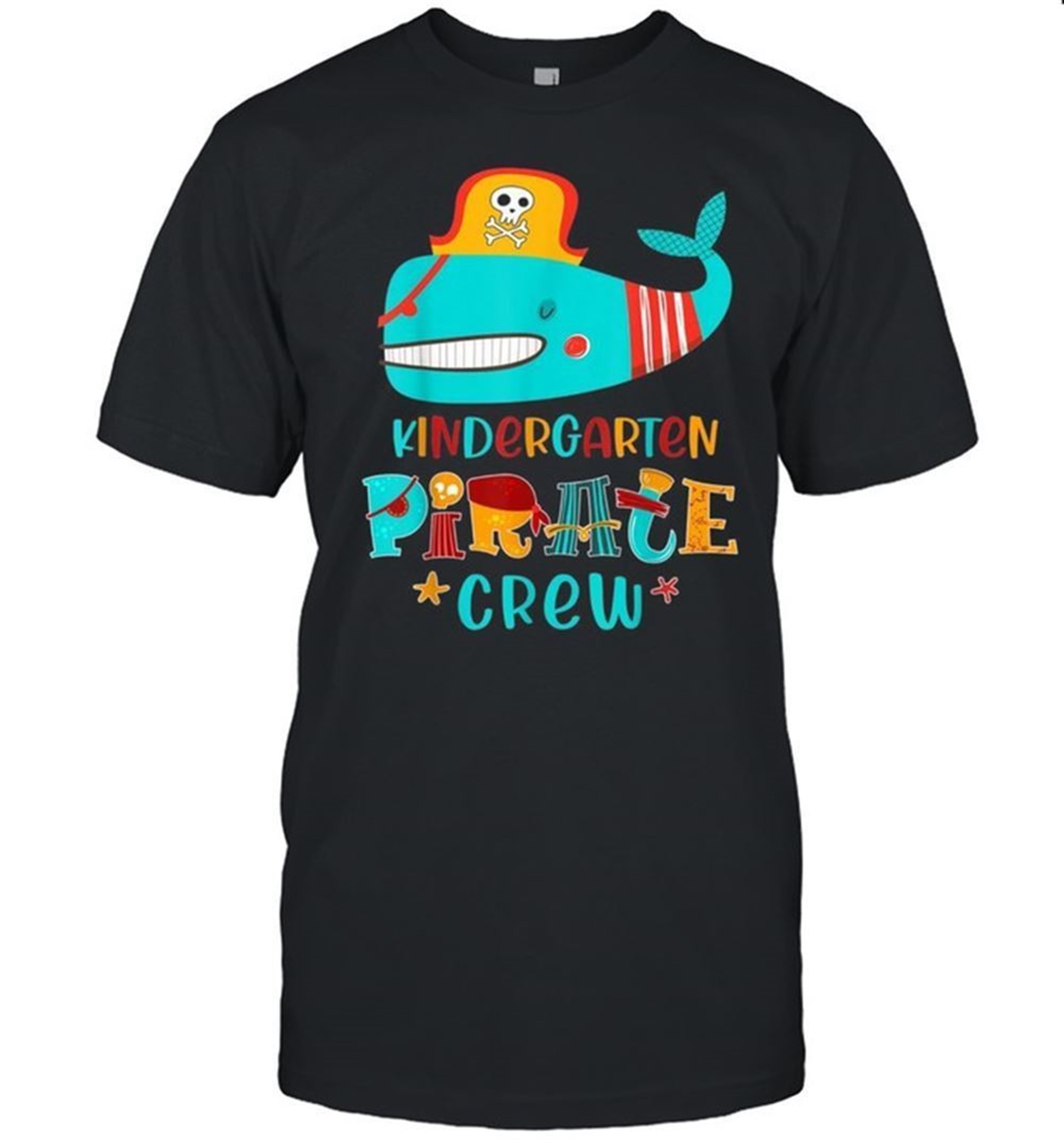 Kindergarten Pirate Crew Halloween School Party Costume Shirt