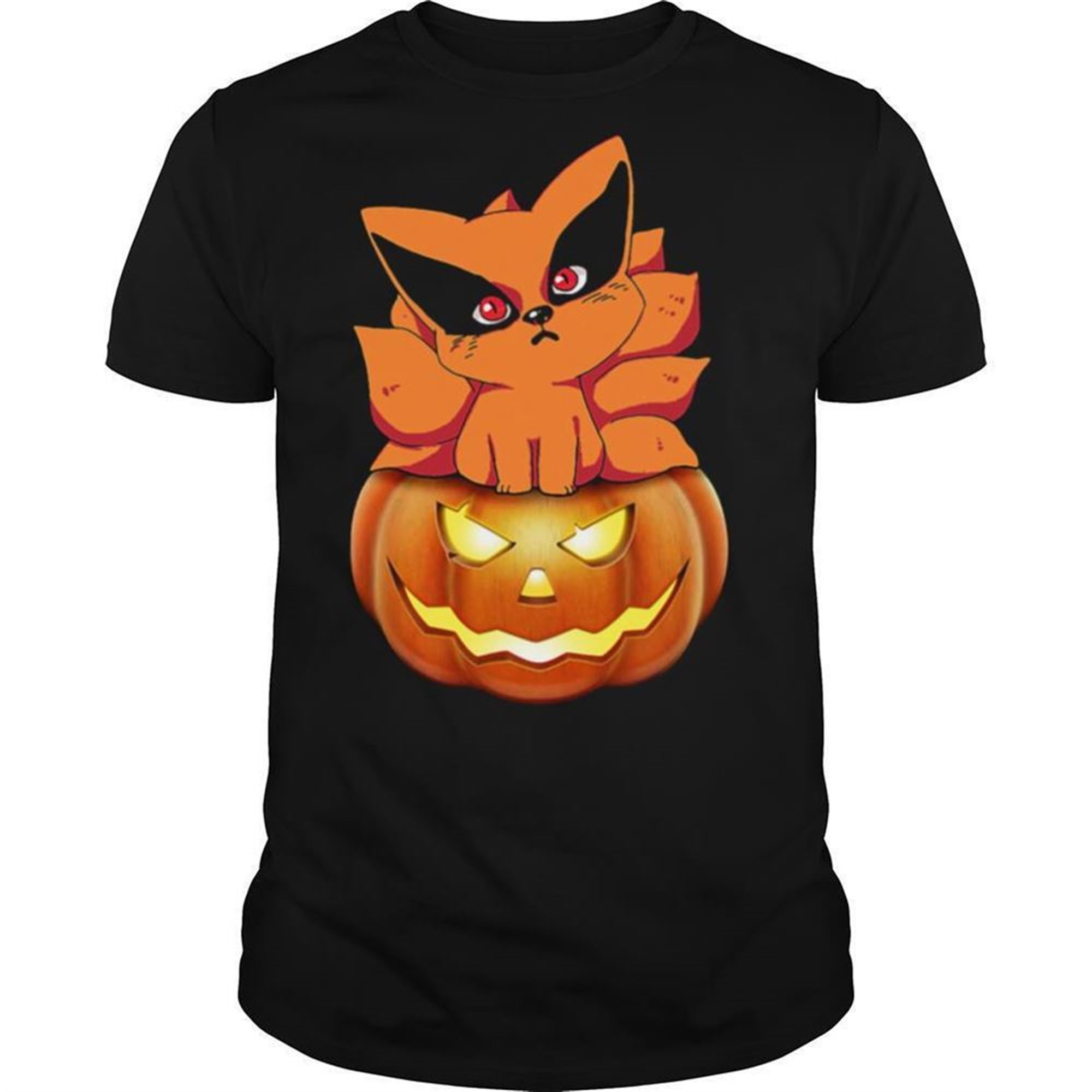 Kurama Pokemon Pumpkin Halloween Shirt