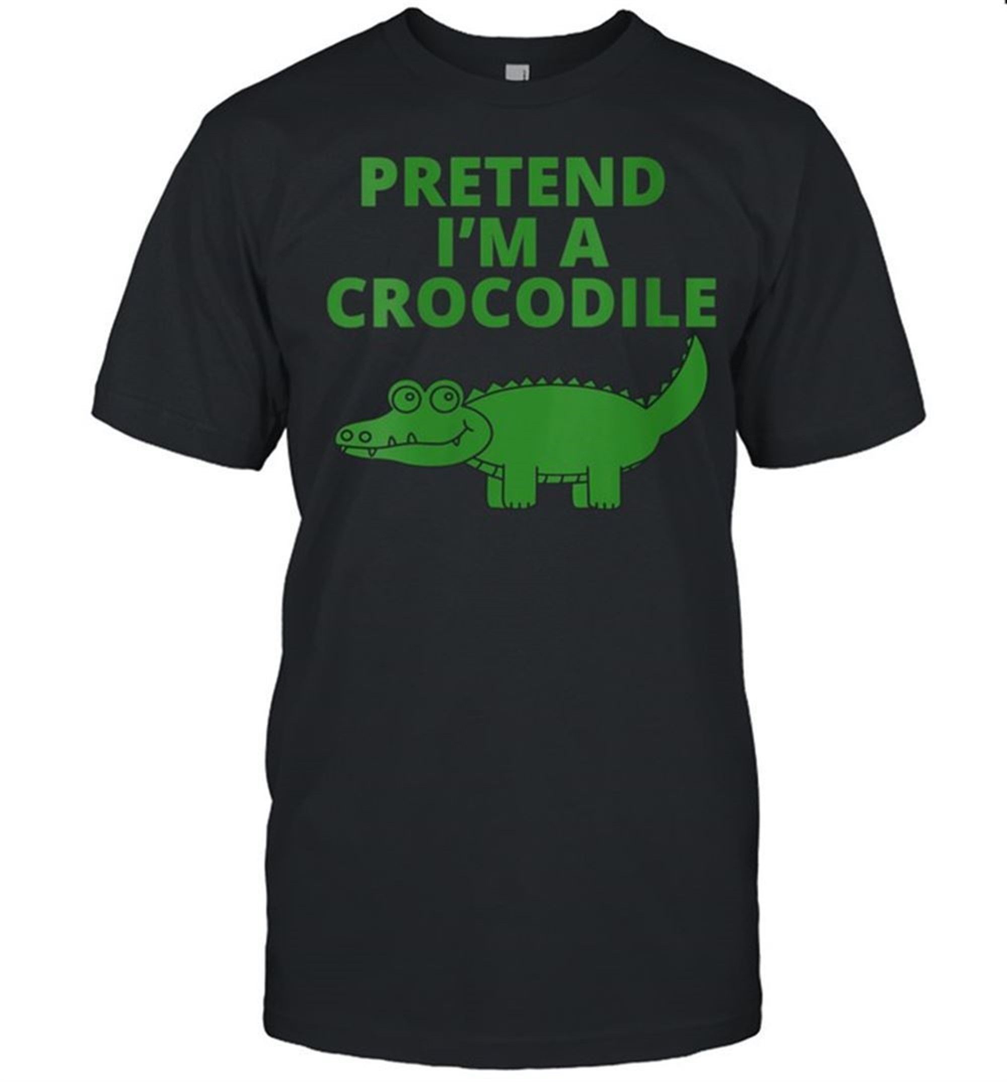 Lazy Halloween Costume Pretend Im An Crocodile Simple Shirt