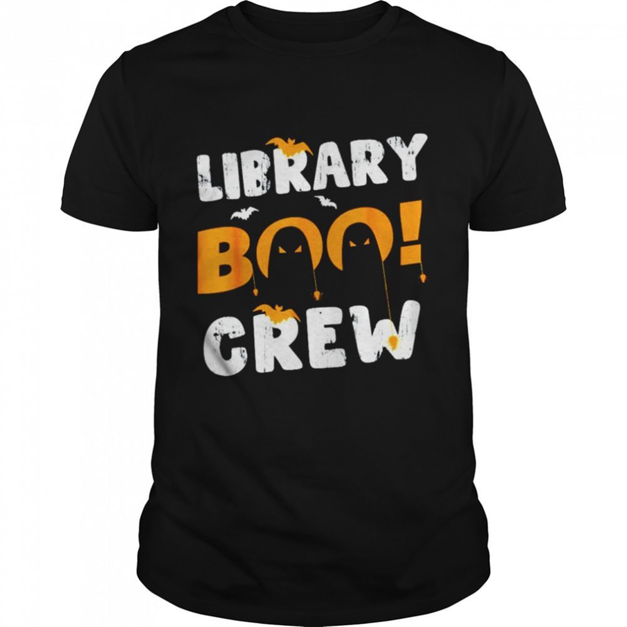 Library Boo Crew Halloween Shirt