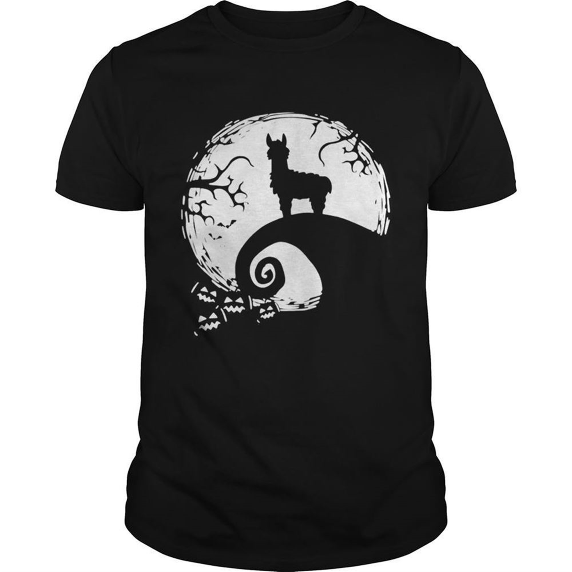 Llamas And Moon Halloween Costume Shirt