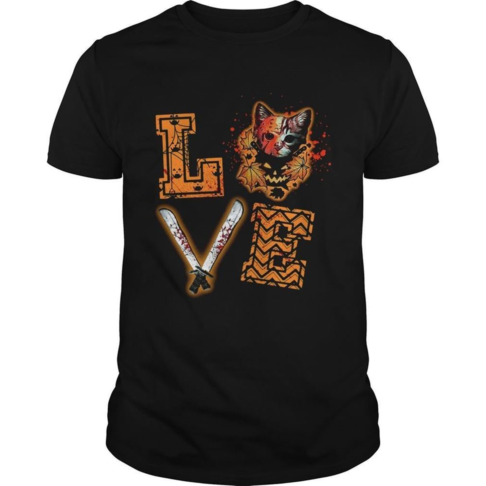 Love Jason Voorhees Cat Halloweenshirt