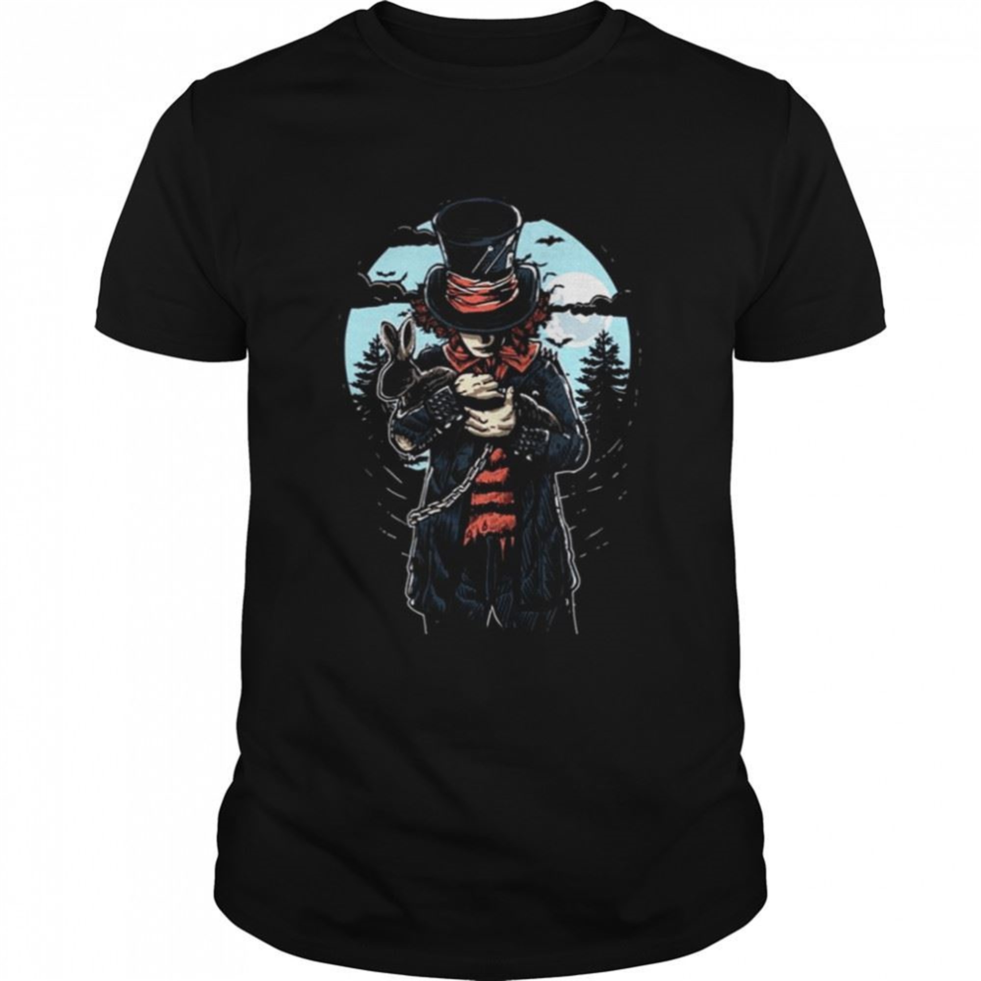 Mad Hatter Horror Halloween Spooky Night Shirt