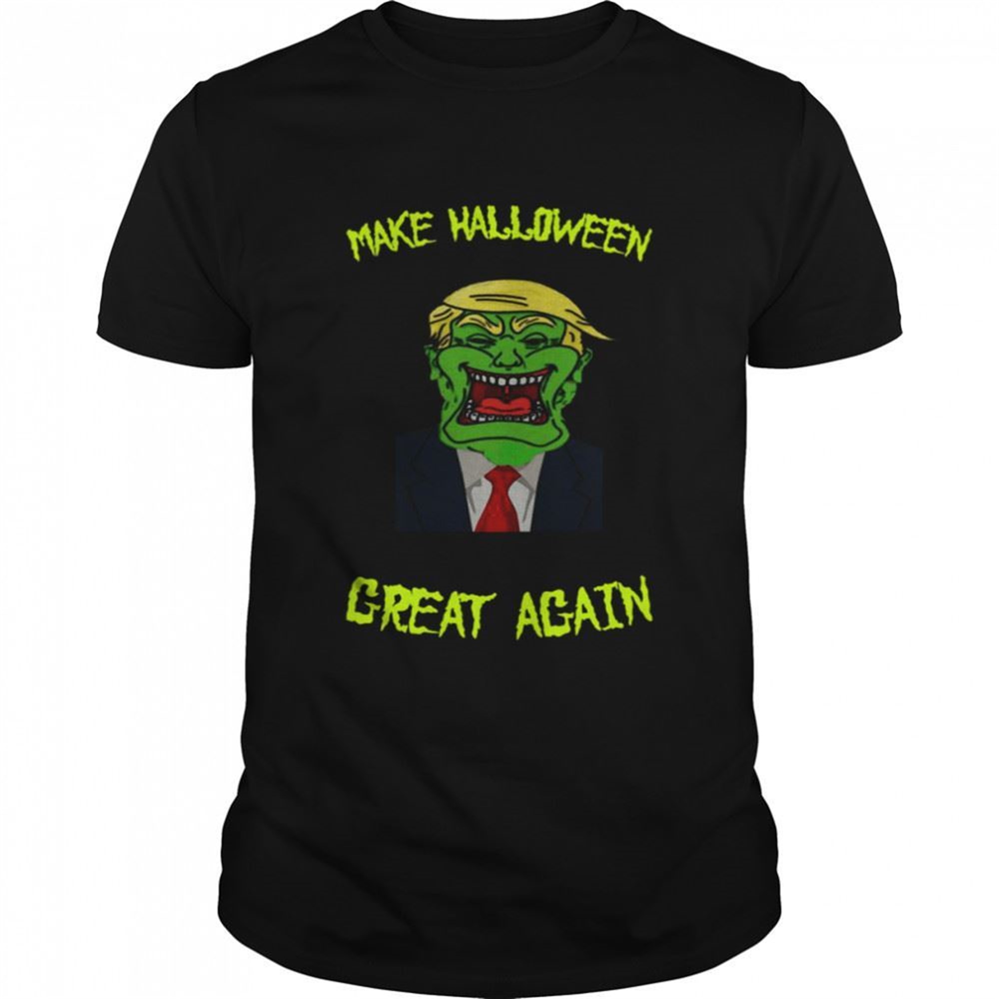 Make Great Again Trumpkenstein Halloween Spooky Night Shirt