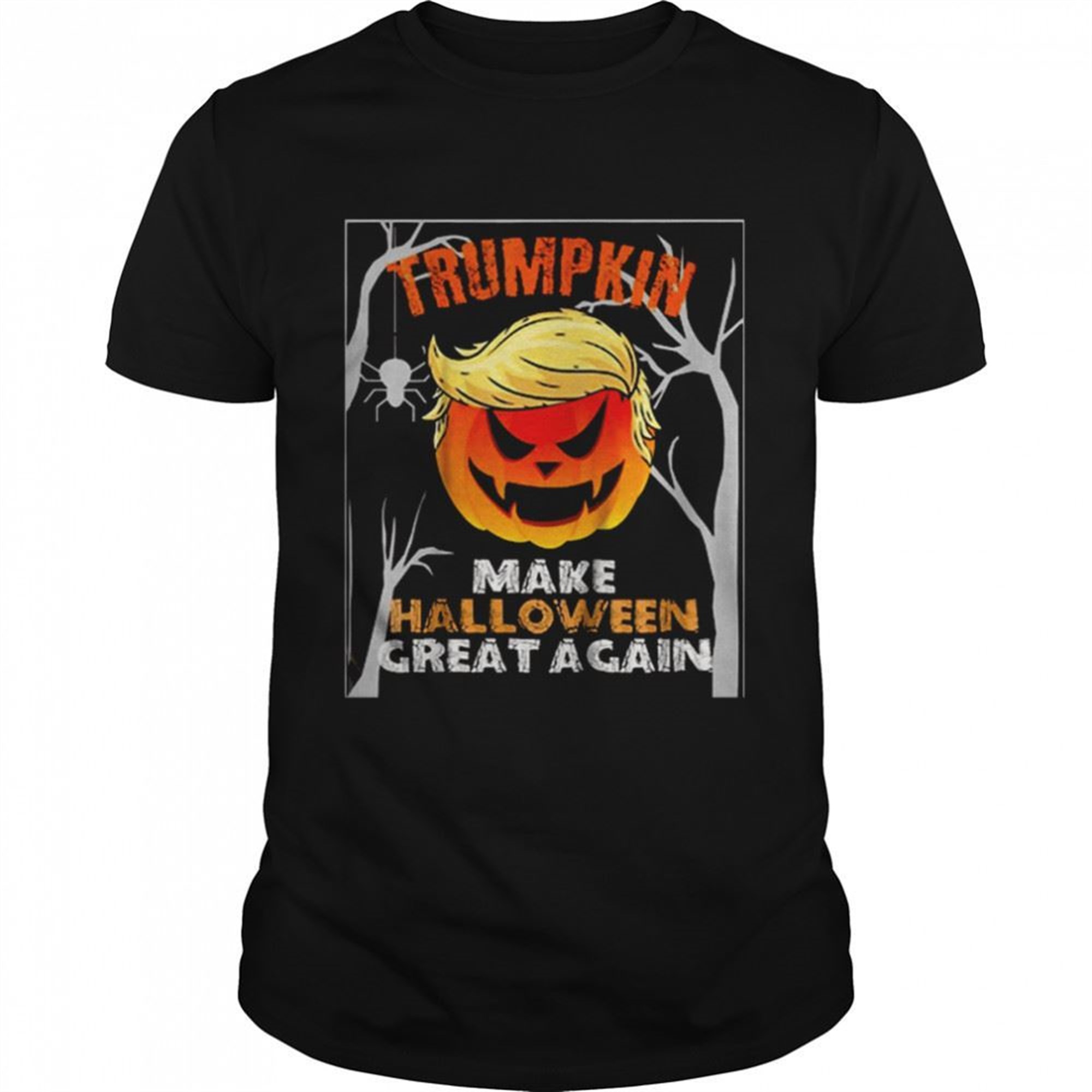 Make Halloween Great Again Horror Halloween Trumpkin T-shirt