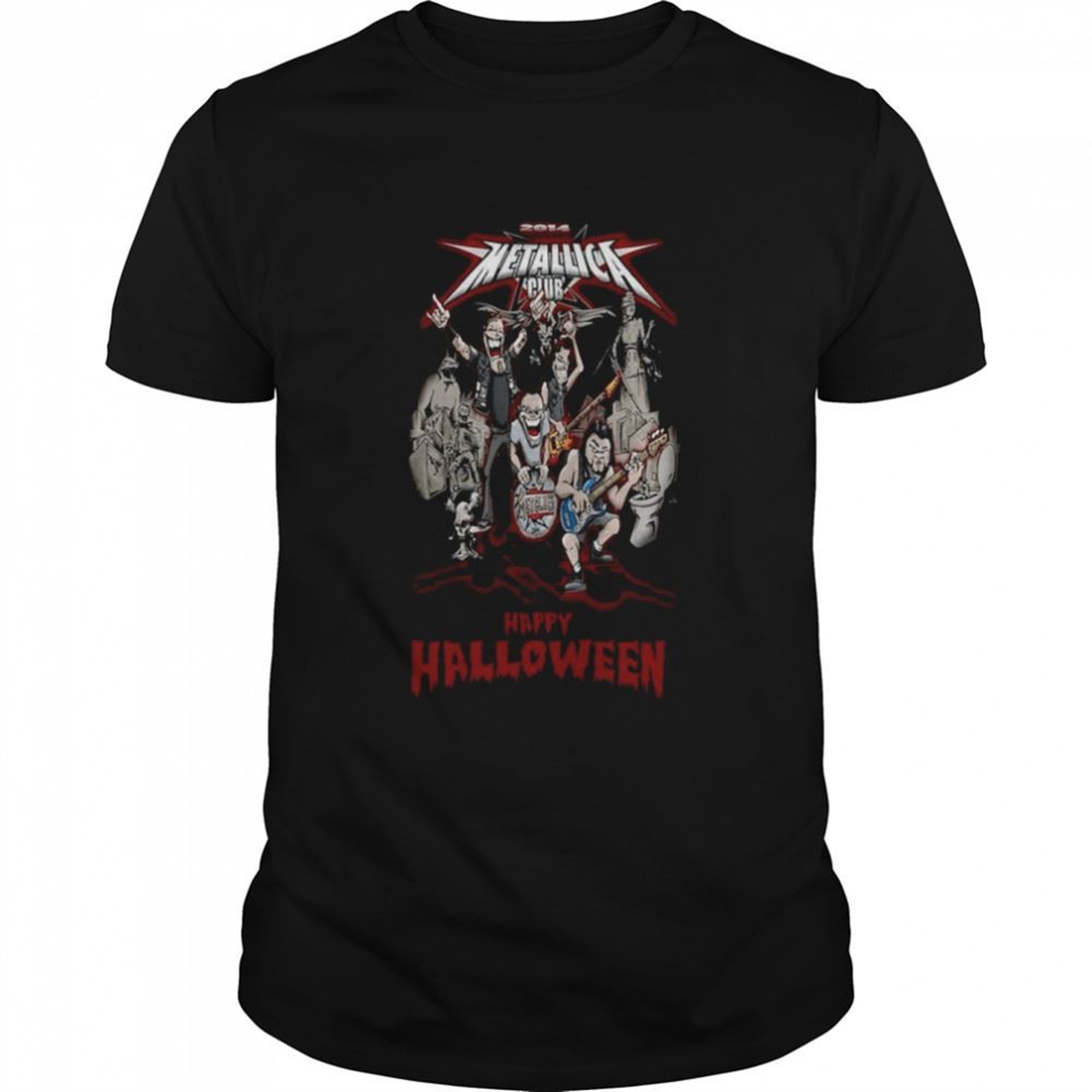 Metal Band Club Happy Halloween Shirt