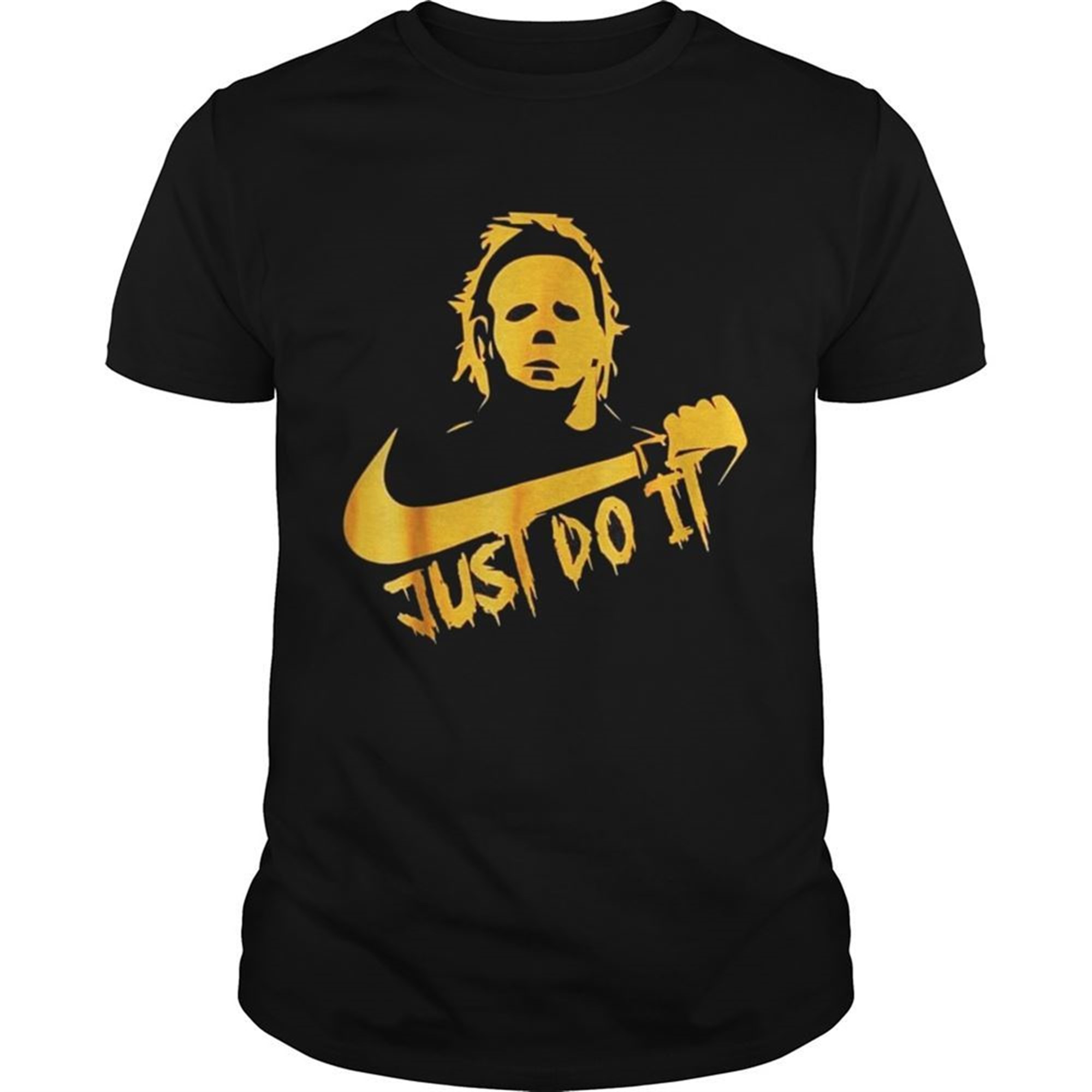 Michael Myers Just Do It Funny Halloween Tshirt