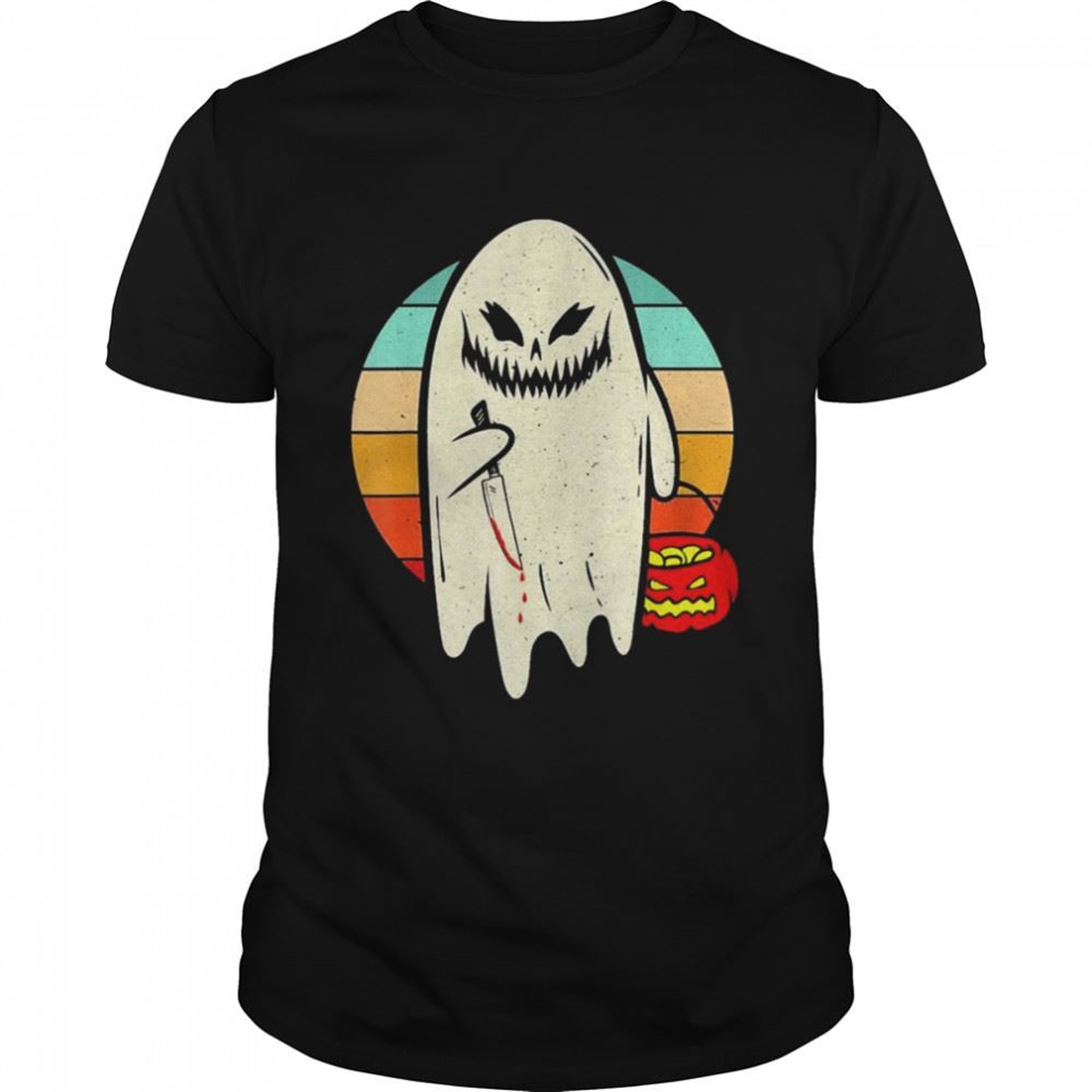 Michael Myers Spooky Ghost Halloween Retro Vintage Shirt