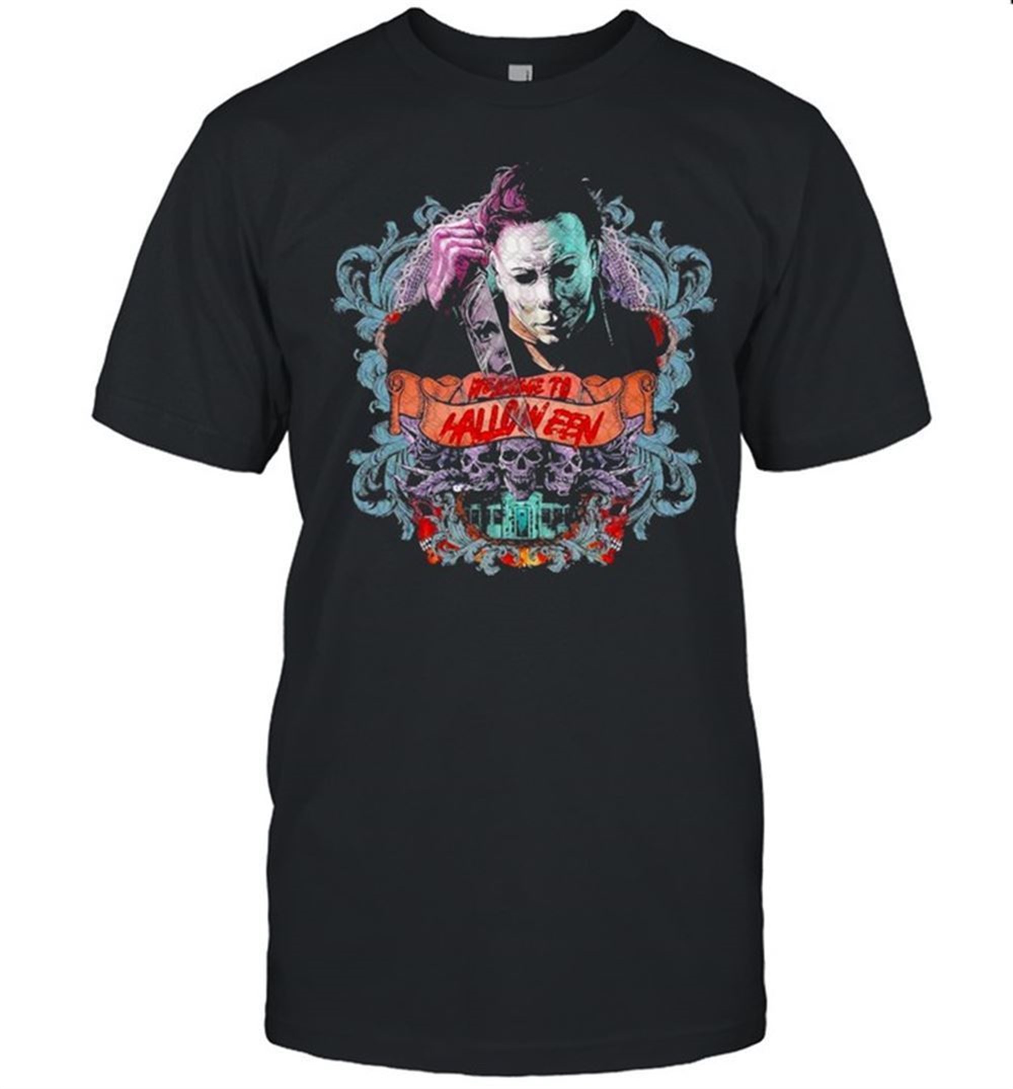Michael Myers Welcome To Halloween Shirt