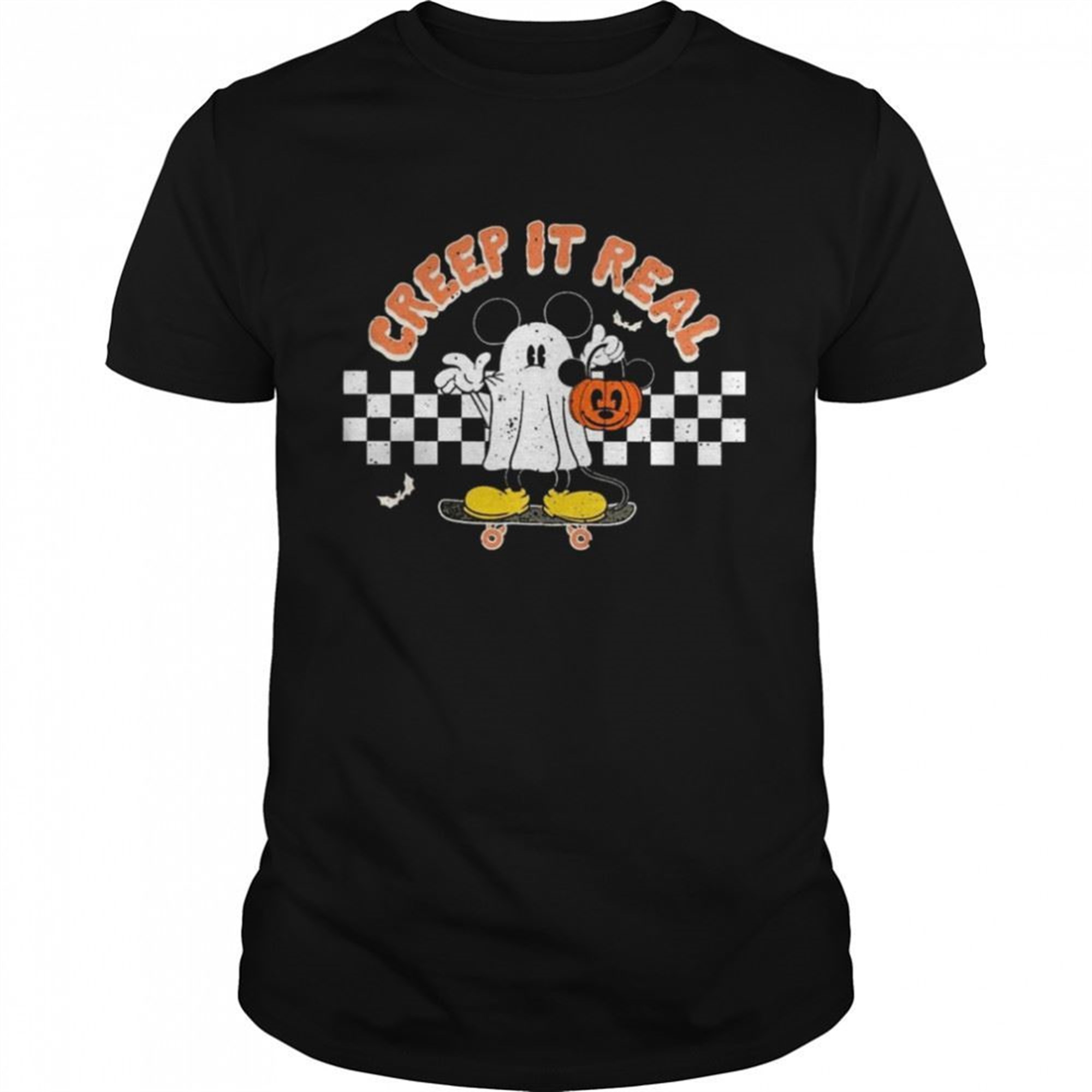 Mickey Ghost Creep It Real Halloween Shirt