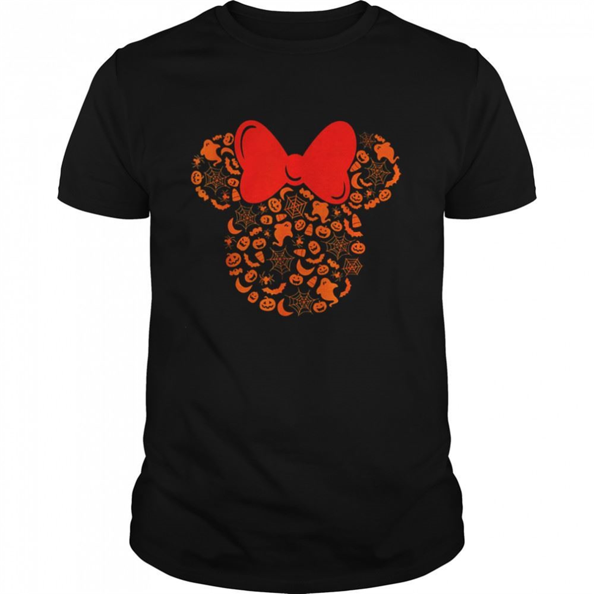 Mickey Halloween Pumkin And Spider Ghost Are So Scary T-shirt