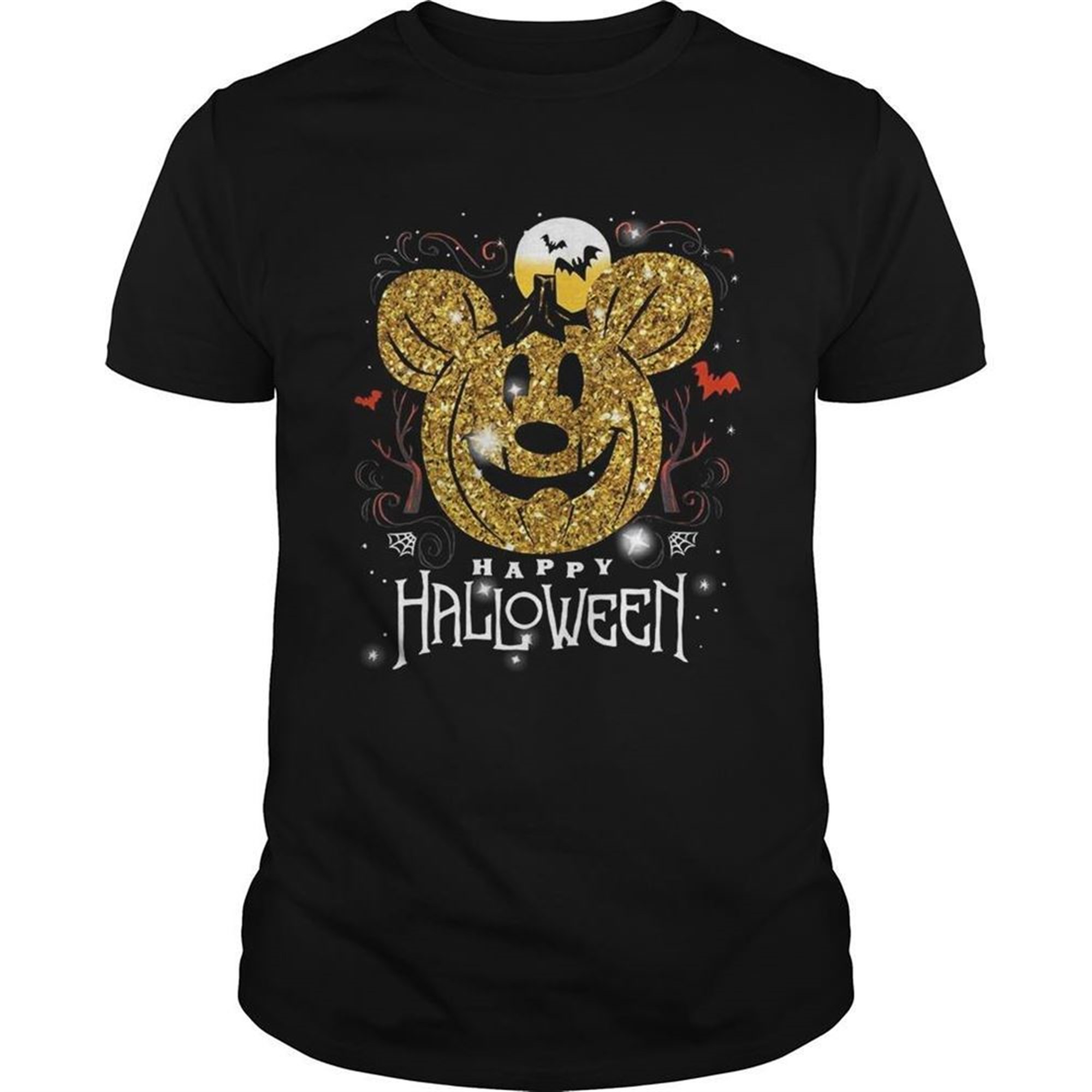 Mickey Head Happy Halloween Shirt