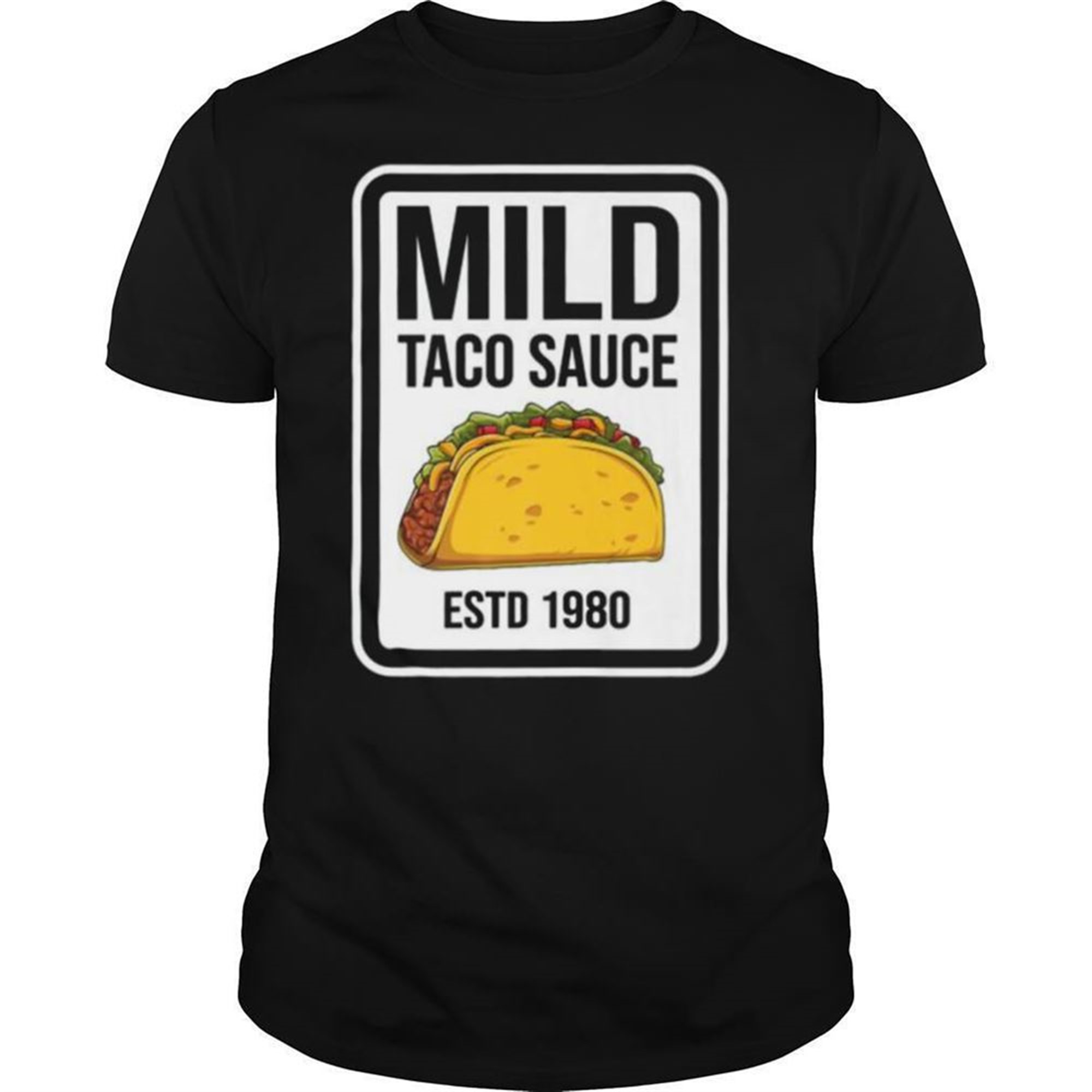 Mild Taco Sauce Condiment Halloween Matching Costume Group Shirt