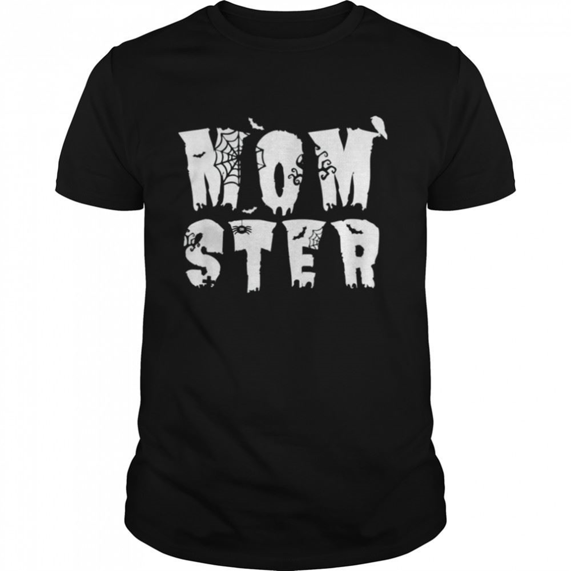 Mom Momster Halloween Pun Spooky Costume Shirt