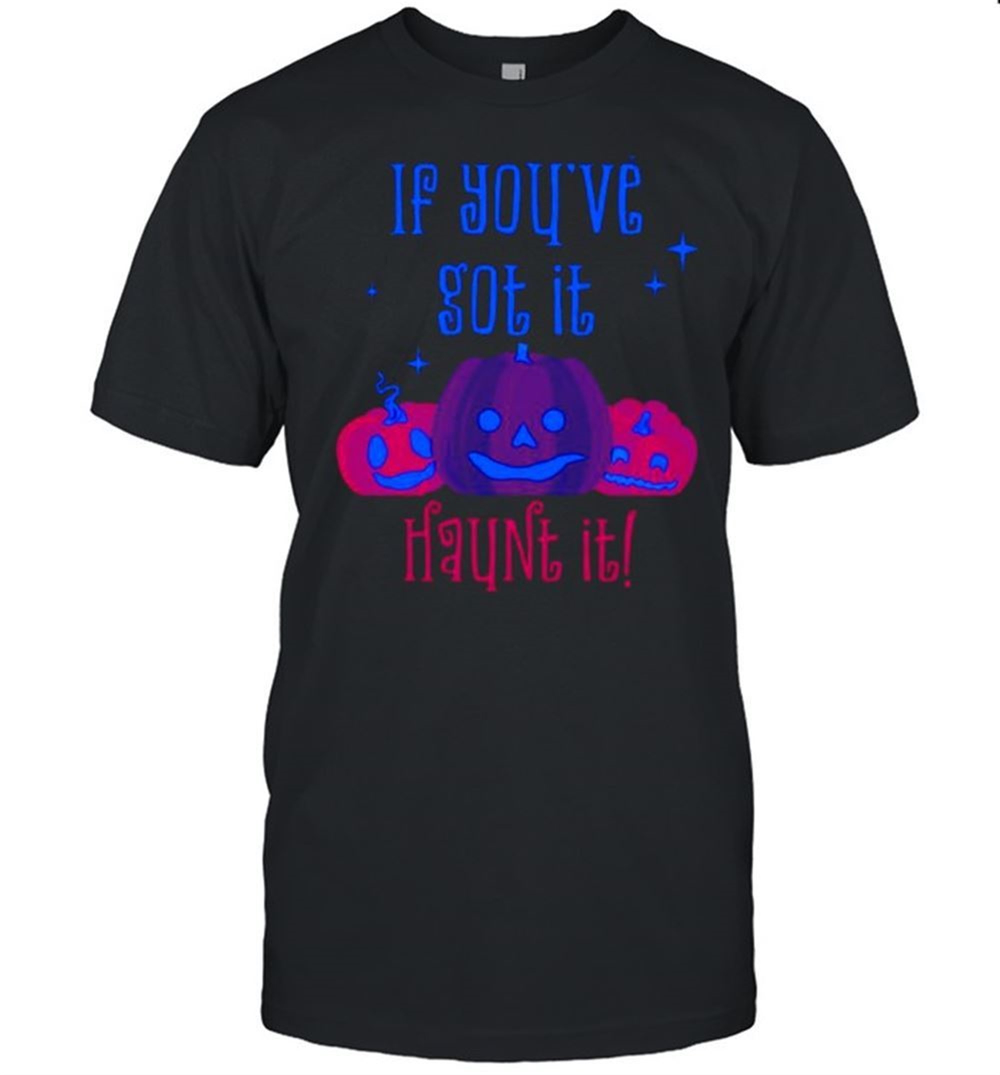 Mommy Halloween Costume Jack O Lantern Haunt It Flaunt It T-shirt