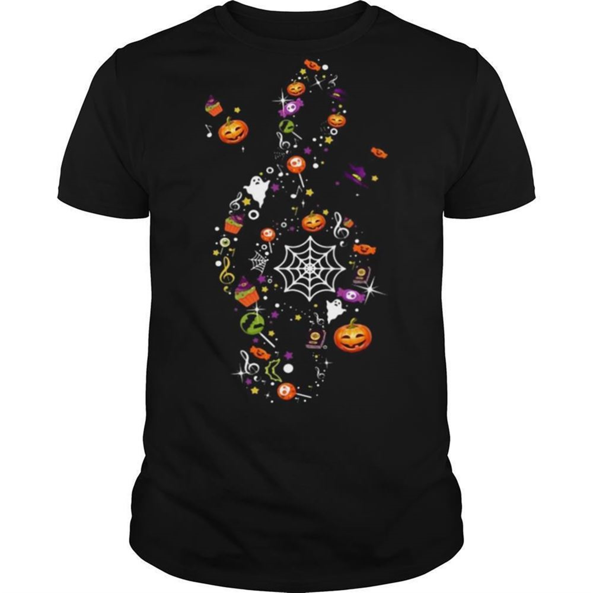 Music Note Symbol Halloween Shirt