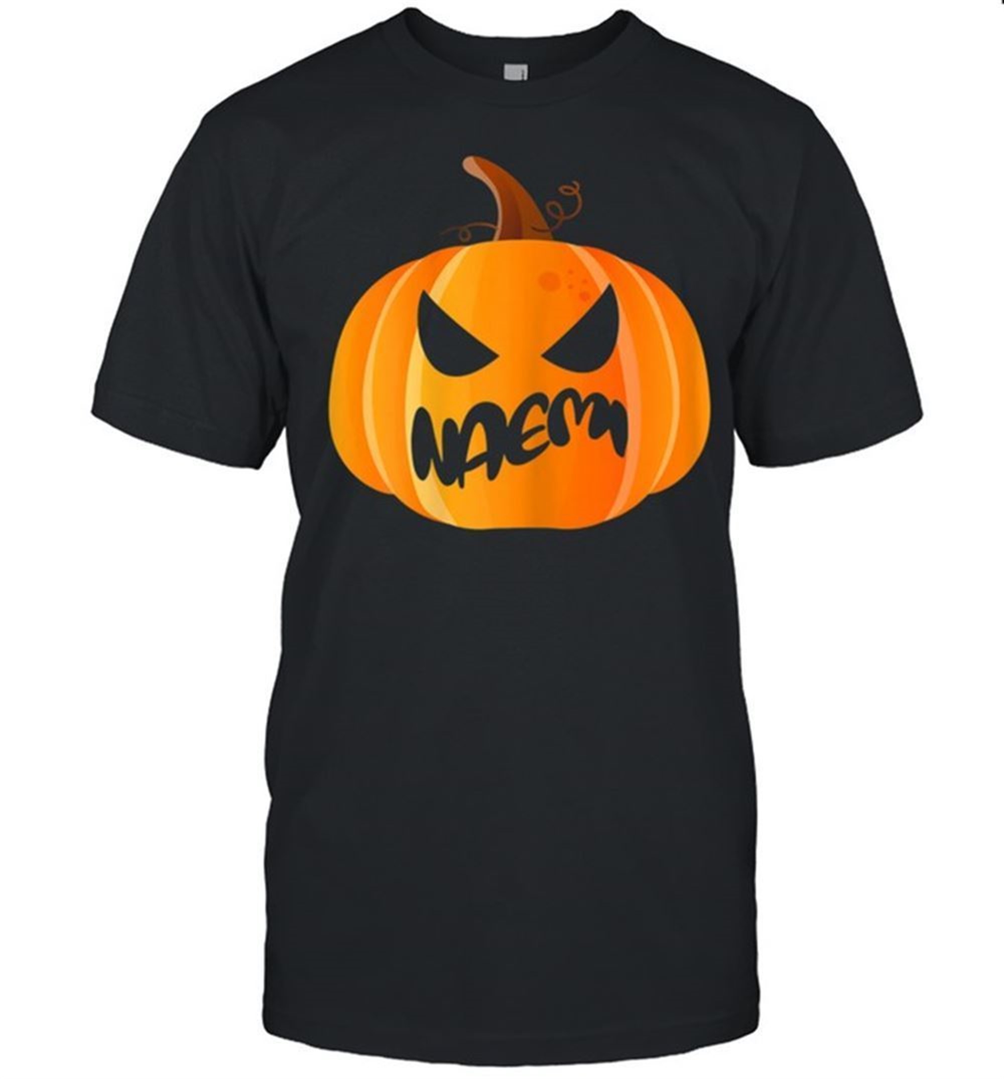 Naemi Name Custom Pumpkin Personalized Halloween Shirt