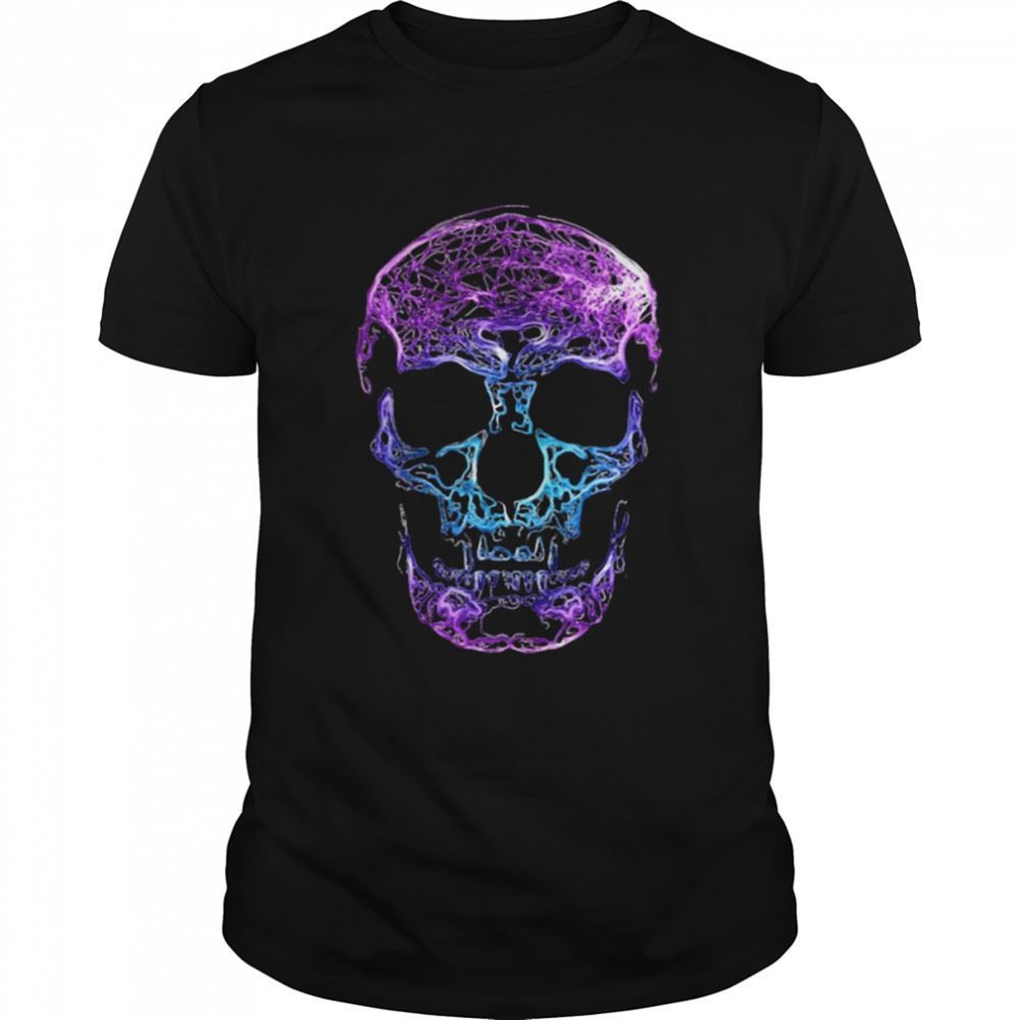 Neon Skull Halloween Shirt