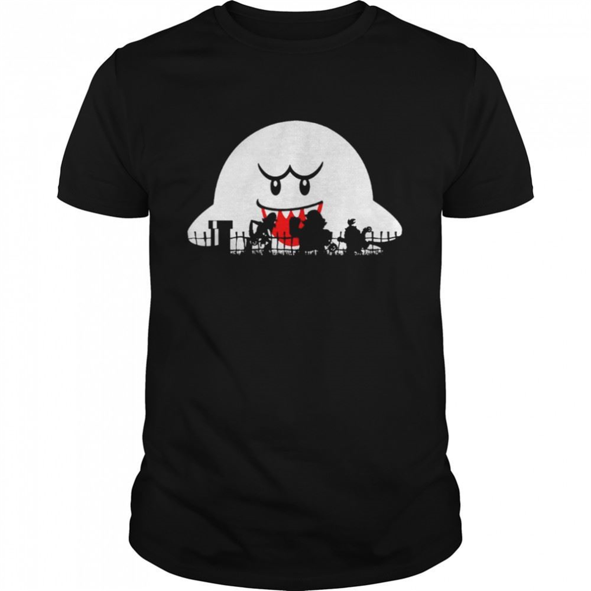 Nintendo Halloween Boo Silhouettes Shirt