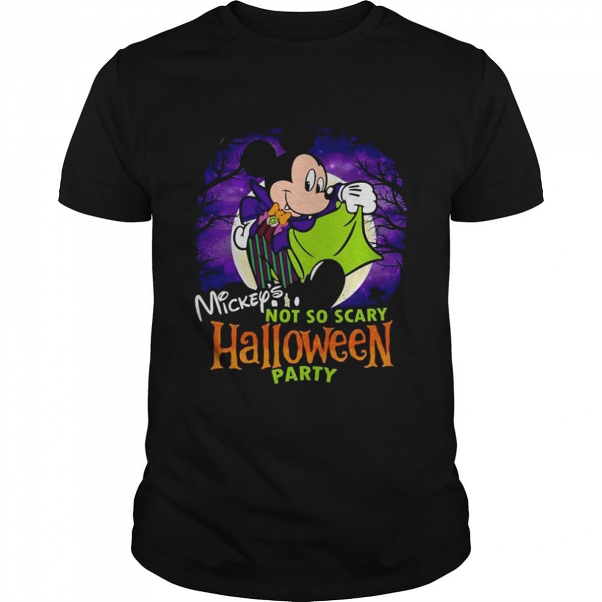 Not So Scary Mickey Mickey Mouse Halloween Shirt