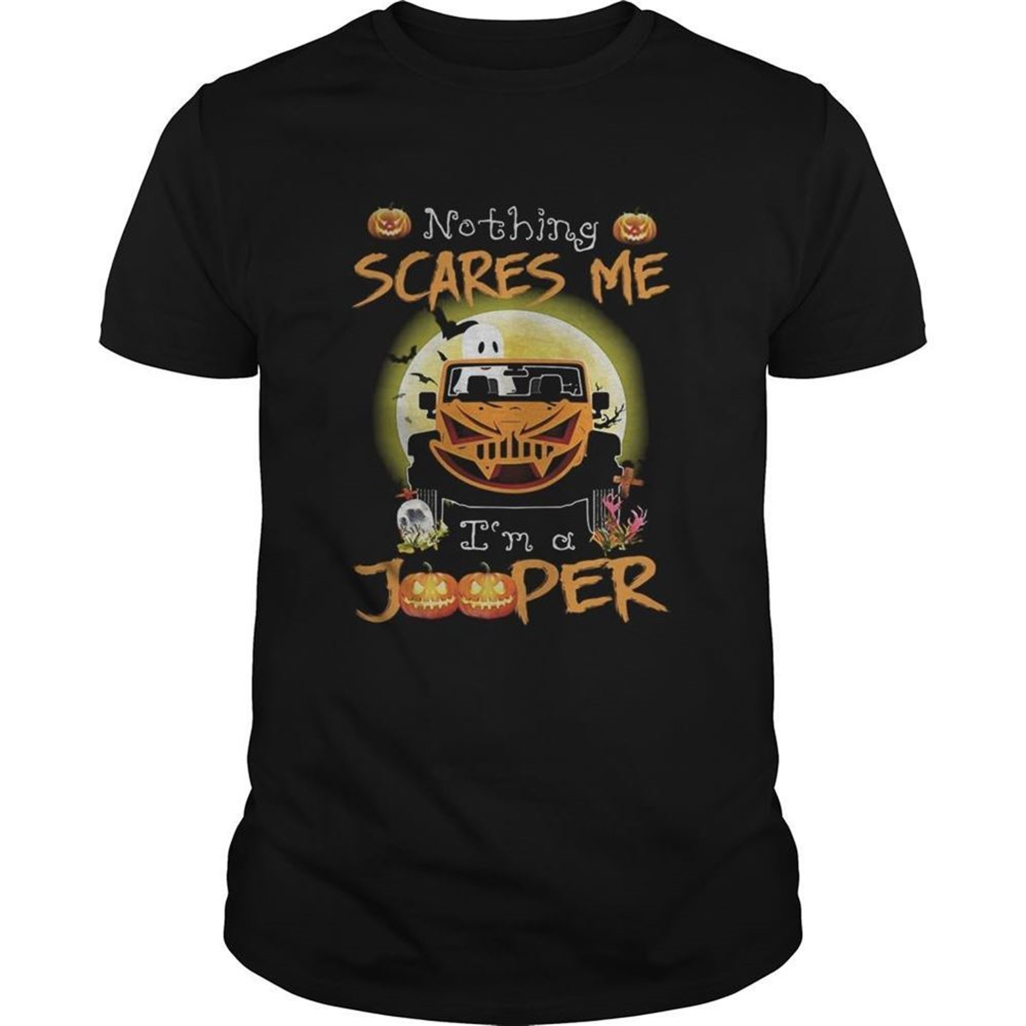 Nothing Scares Me Im A Jooper Car Halloween Shirt