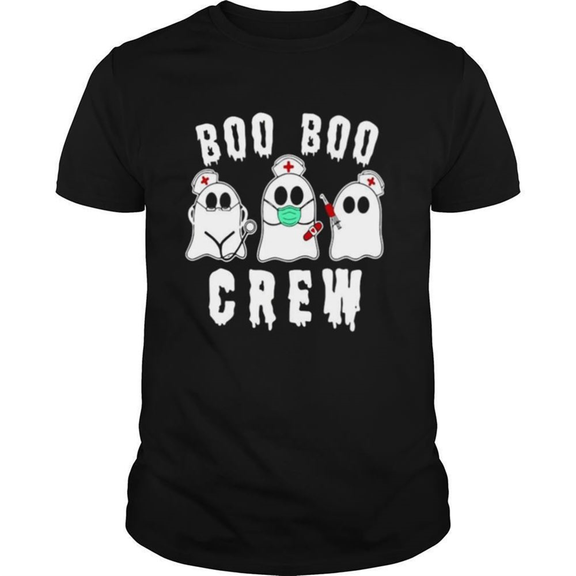 Nurse Halloween Boo Boo Crew Shirt