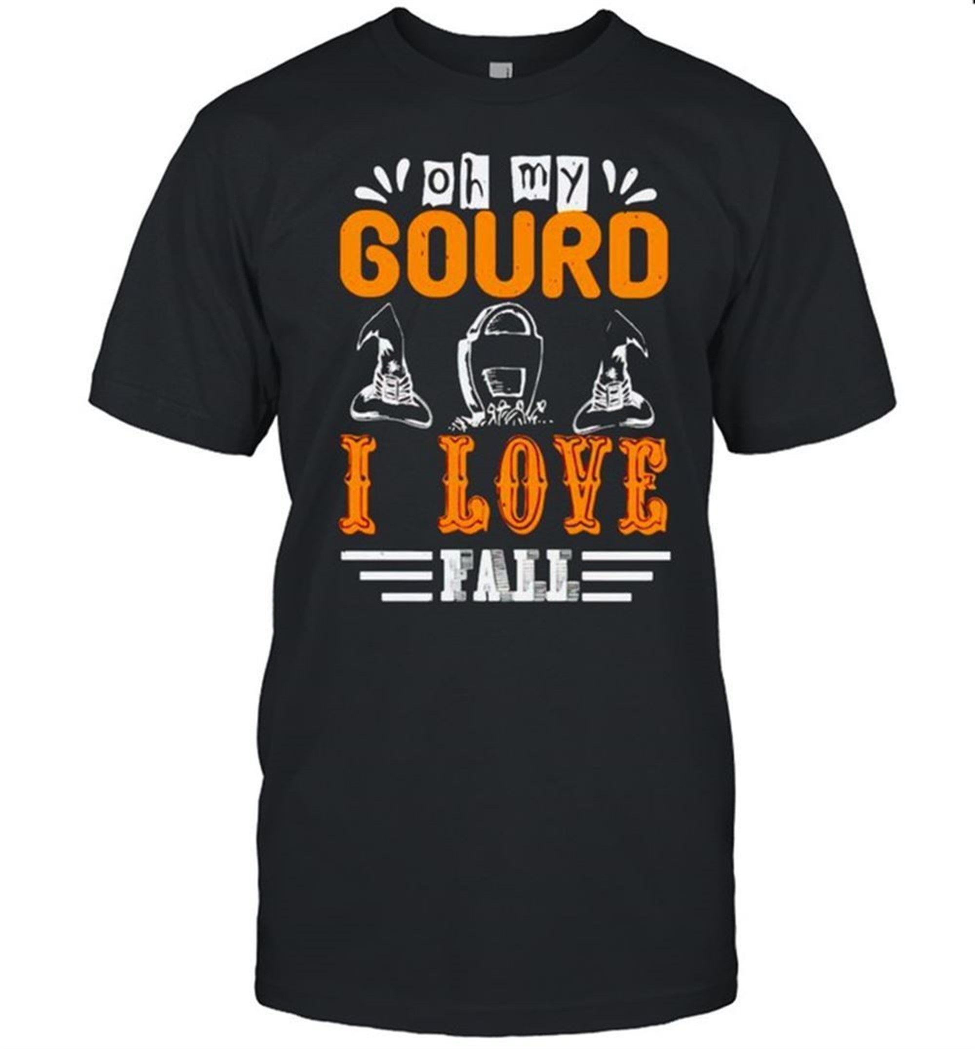 Oh My Gourd I Love Fall Halloween Shirt
