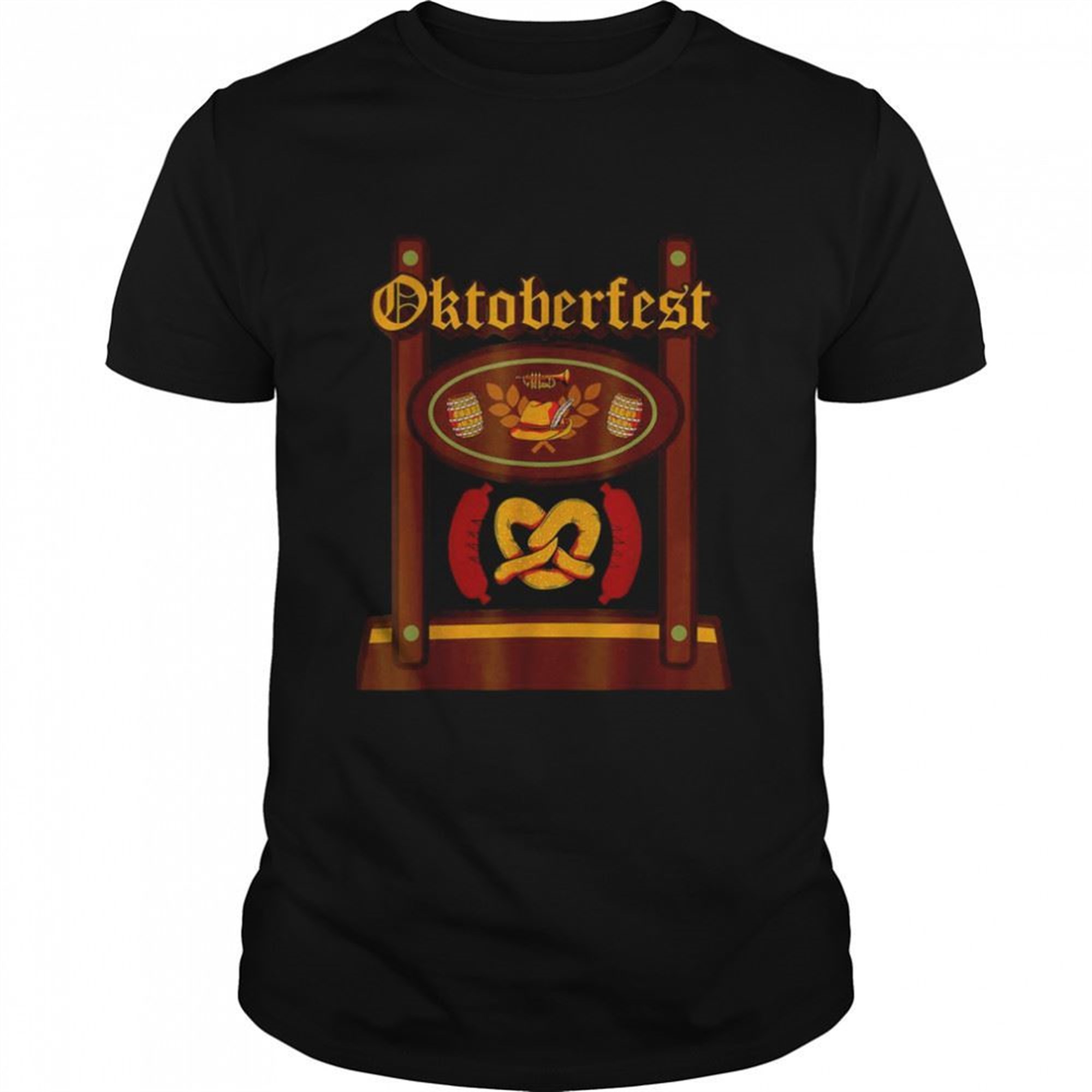 Oktoberfest Lederhosen Halloween Shirt