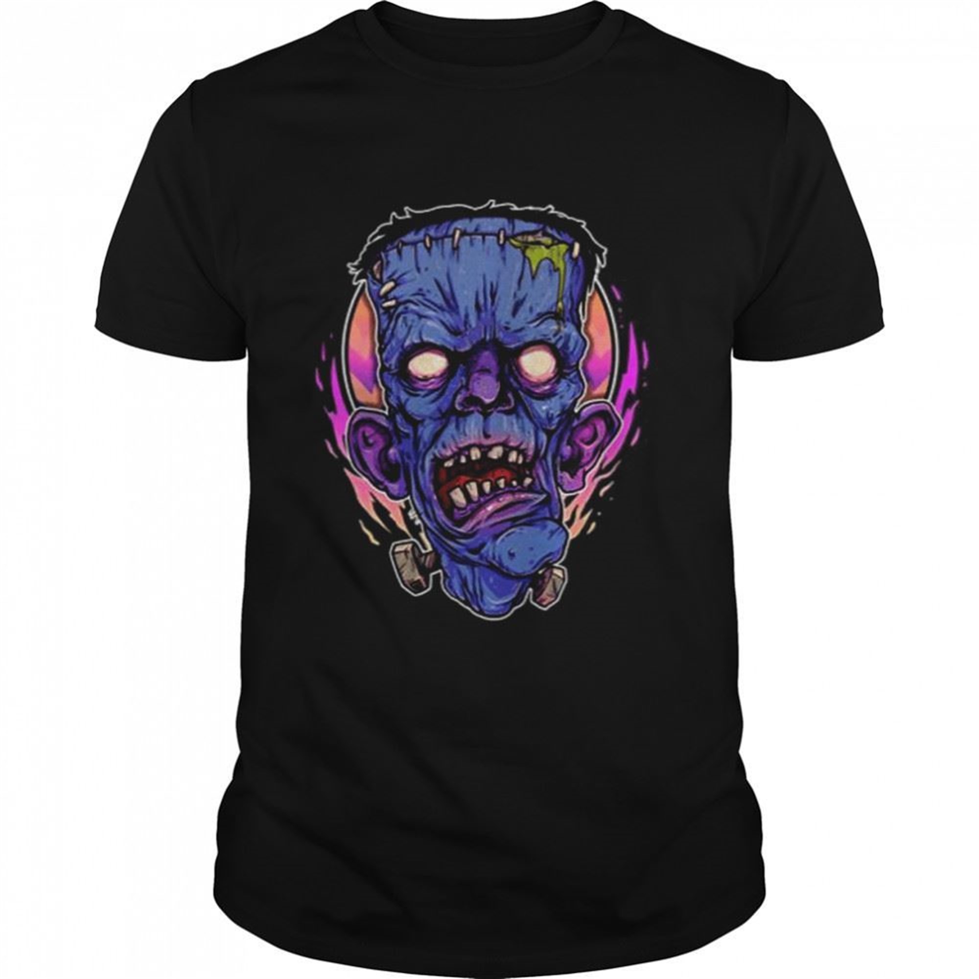 Old Man Frank Zombie Halloween Shirt