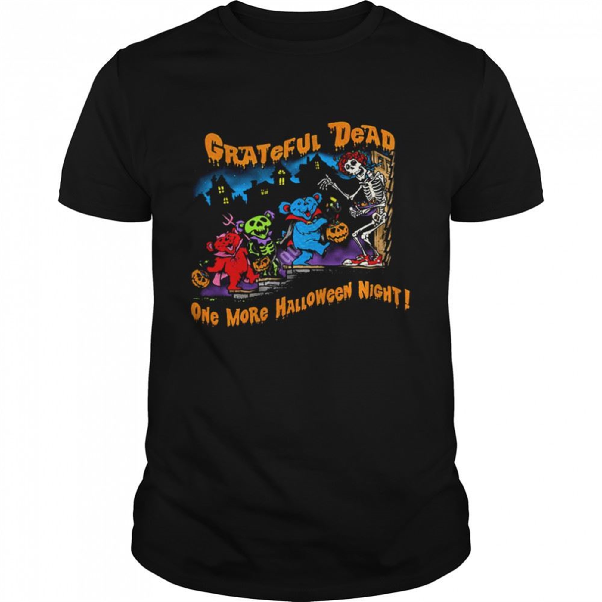 One More Halloween Night Grateful Dead Halloween T-shirt