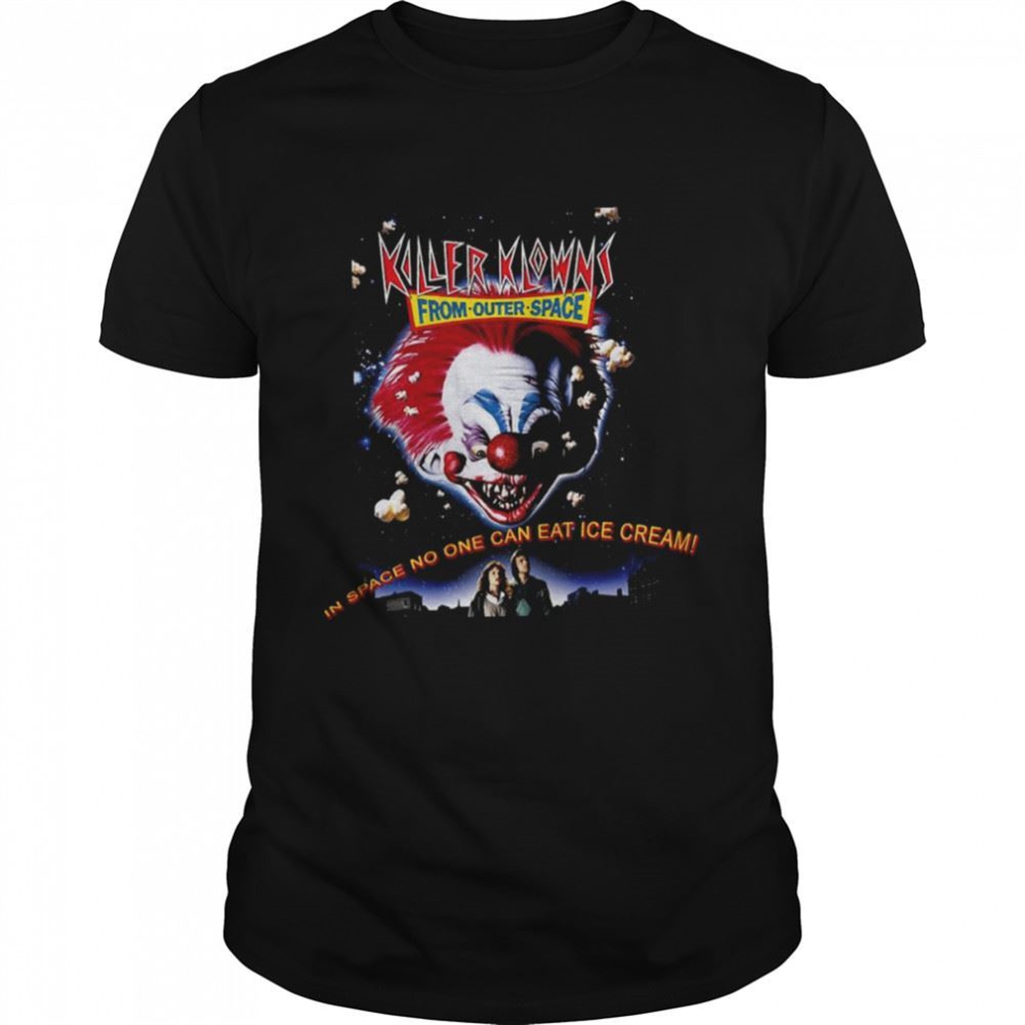 Outer Space Halloween Monsters Killer Klowns Shirt