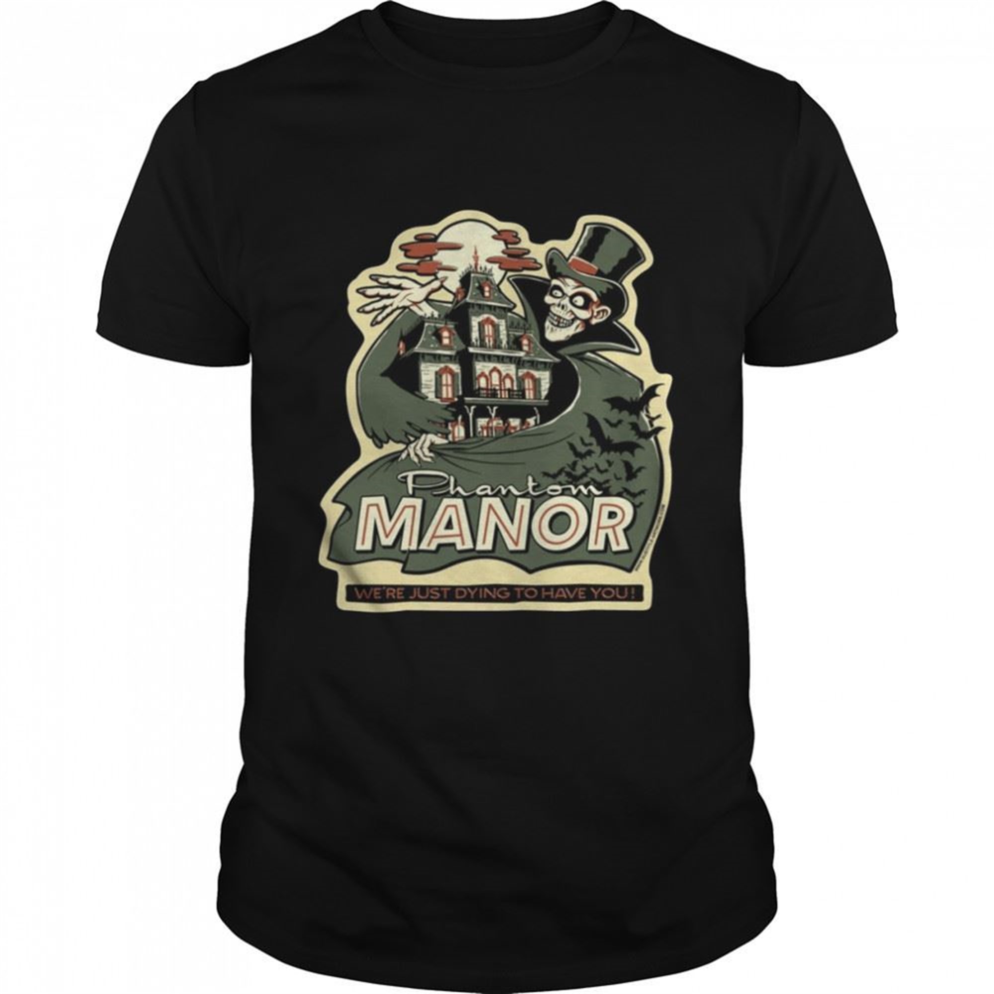 Phantom Manor Green Disneyland Halloween Shirt