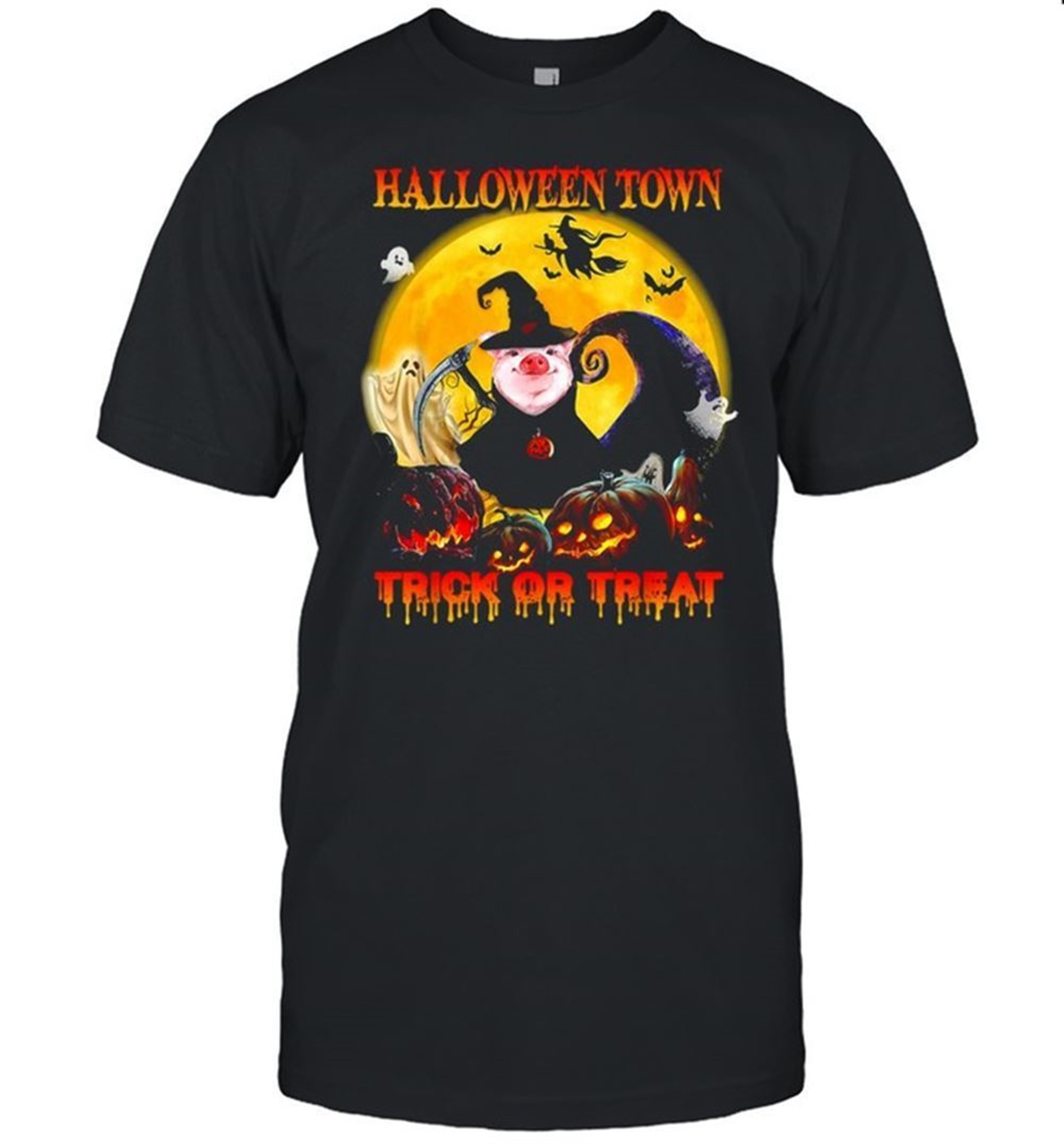 Pig Mummy Halloween Costume Trick Or Treat Boys T-shirt