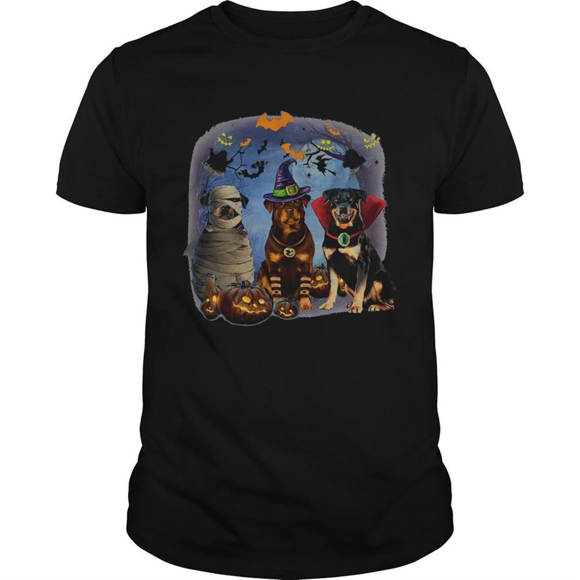 Pisces Rottweiler Halloween Shirt