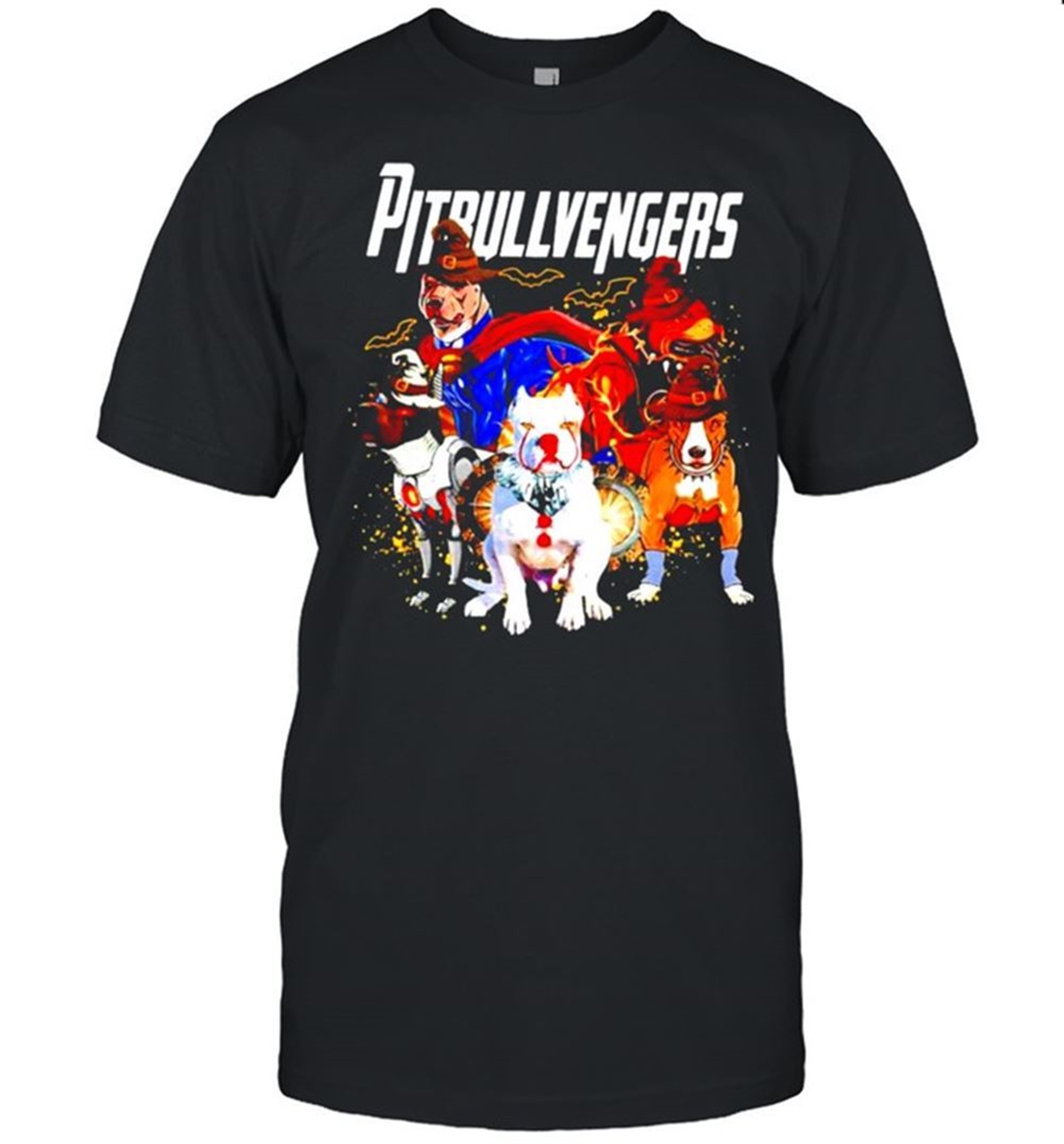 Pitbull Avengers Pitbullvengers Halloween Shirt