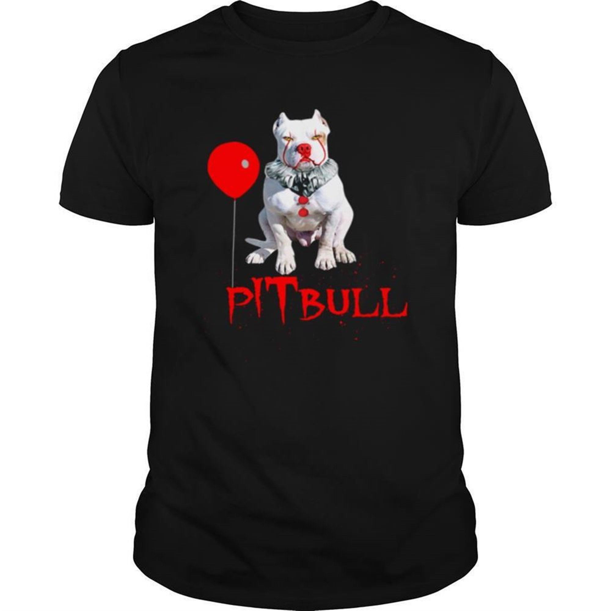 Pitbull Pennywise Halloween Stephent King It Shirt