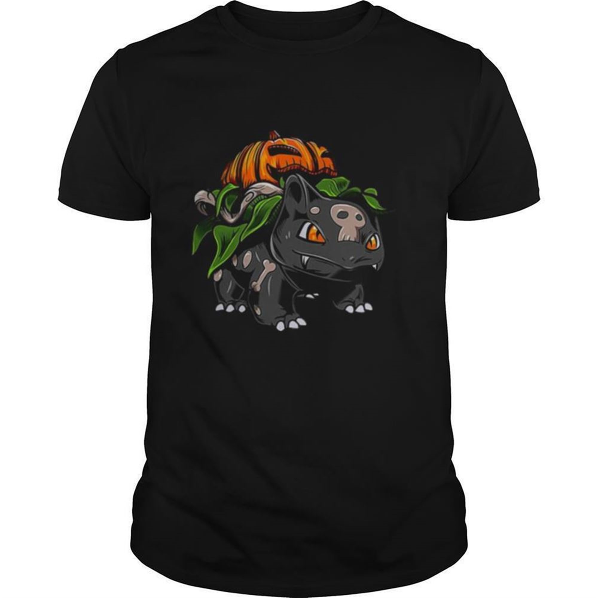 Pokemon Fushigidane Pumpkin Halloween Shirt