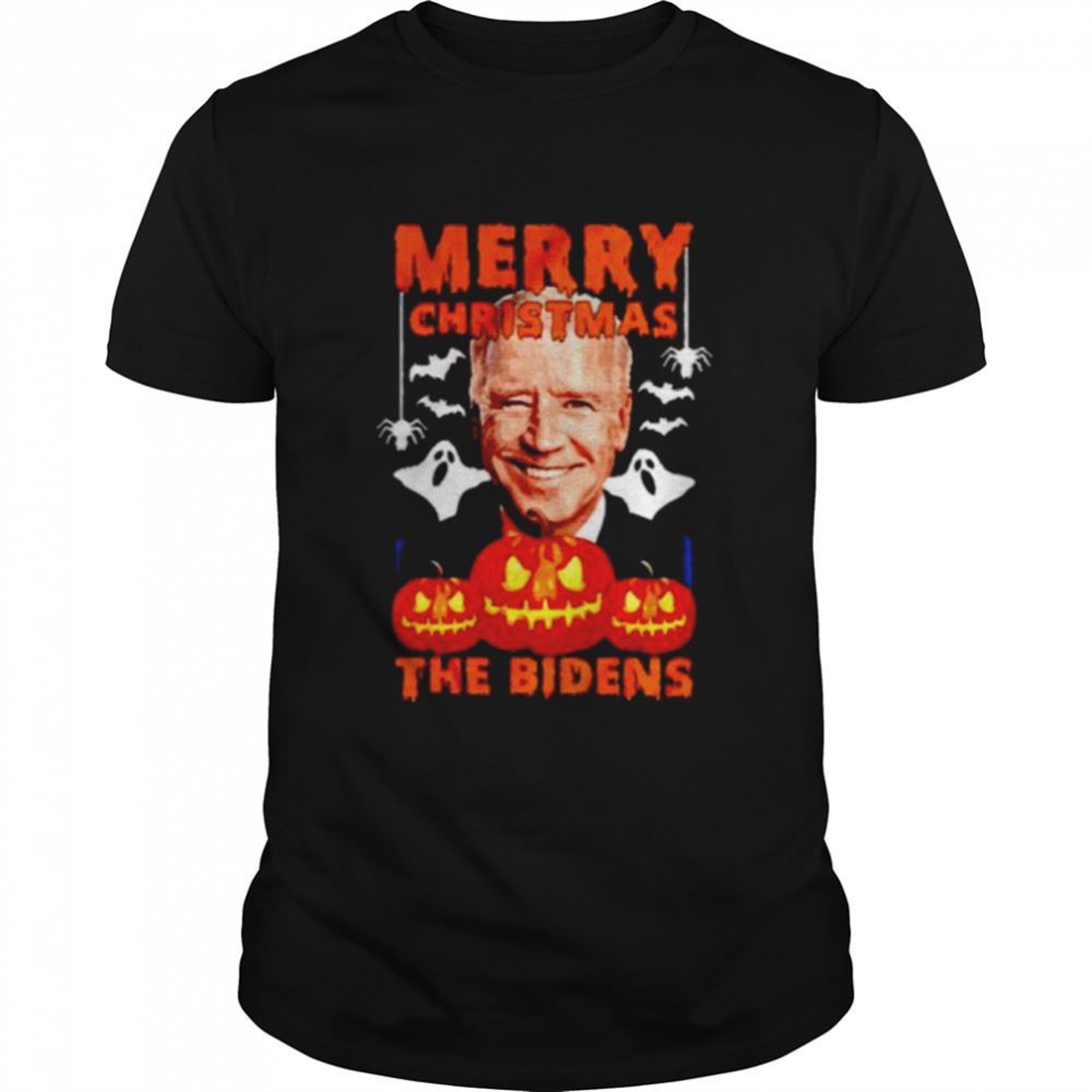 Premium Halloween Merry Christmas The Bidens Shirt