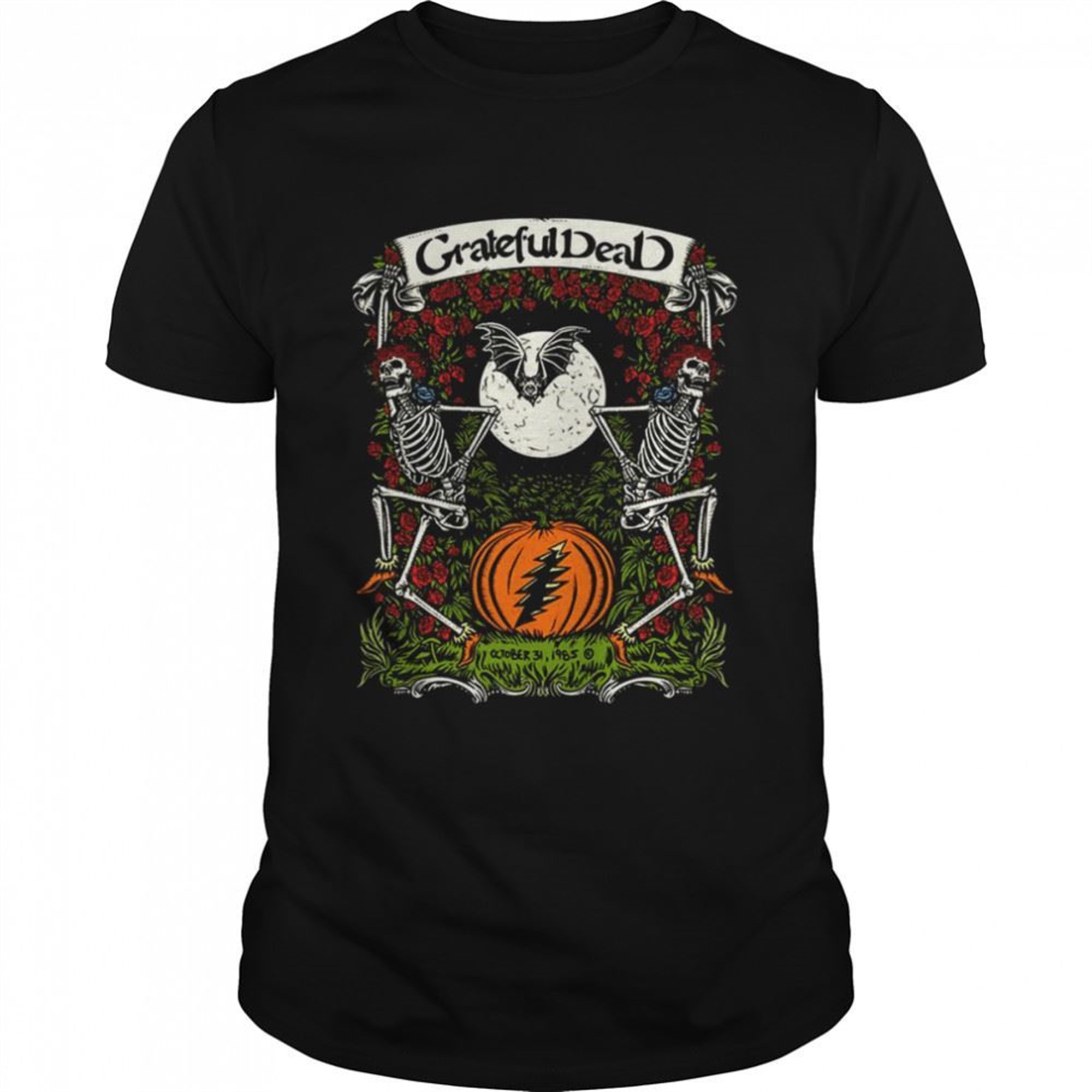 Pumkin Halloween Night Grateful Dead Halloween T-shirt