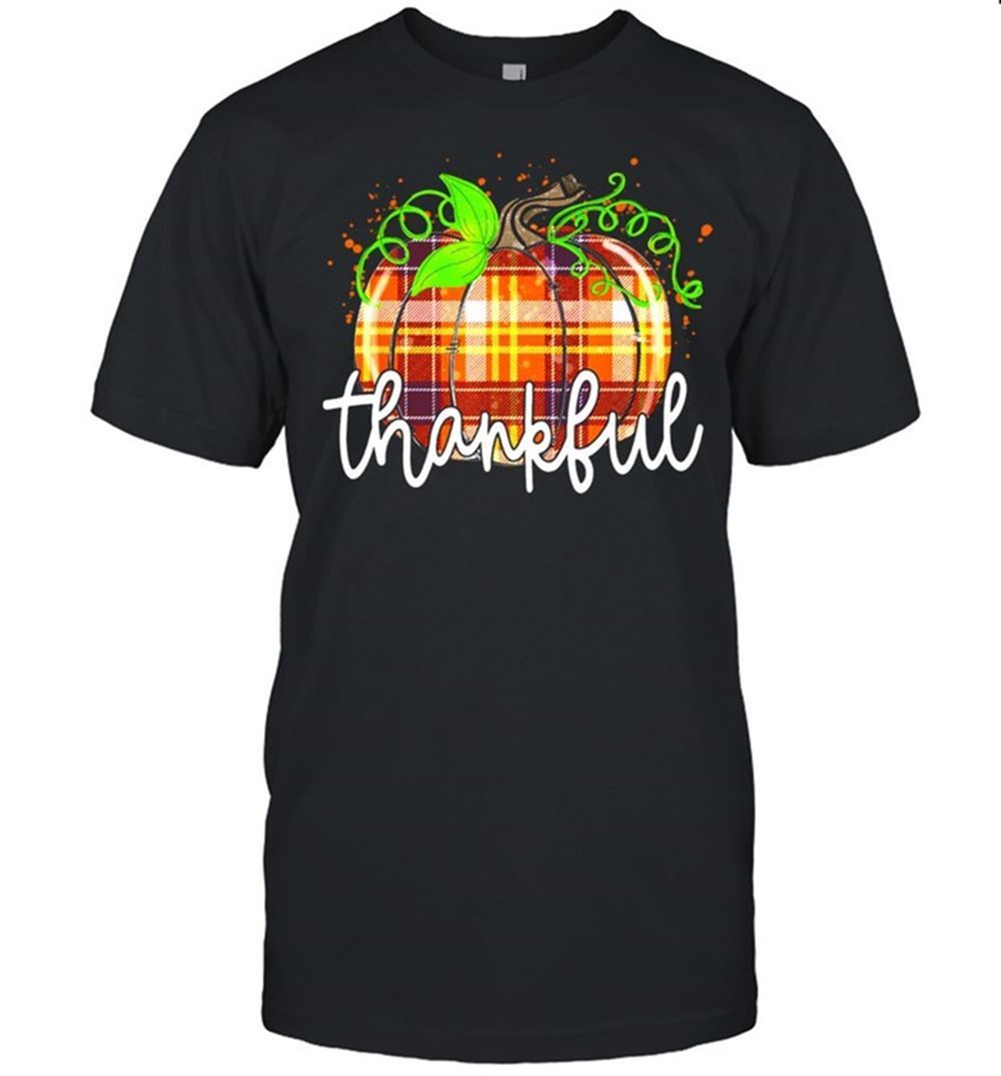 Pumpkin Fall Autumn Thankful Thanksgiving Halloween Costume Shirt